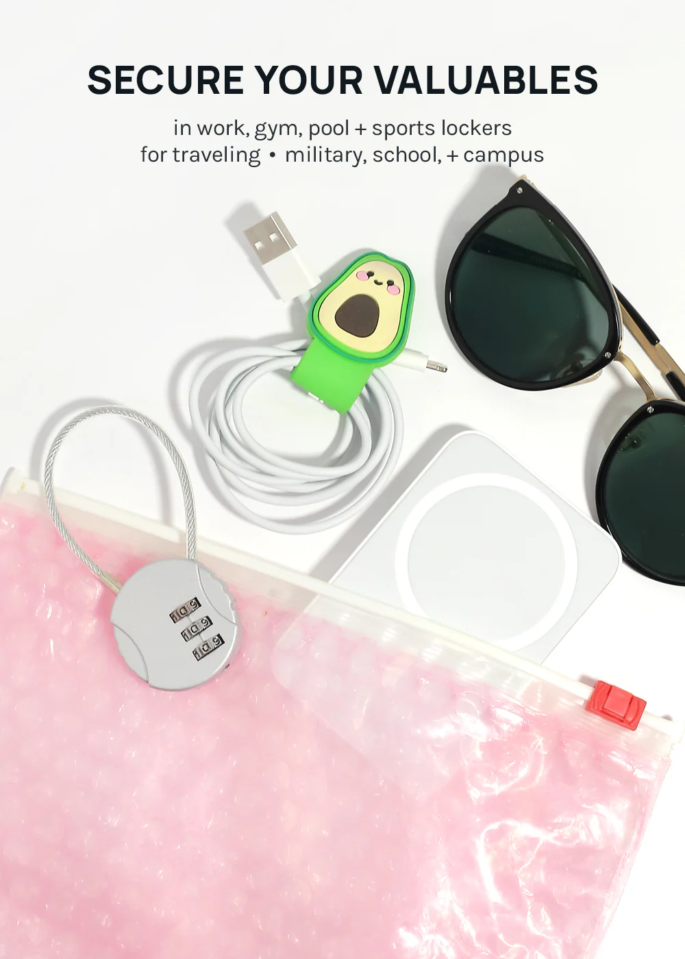 Official Key Items Anti-theft Cable Lock - Mrs Treak