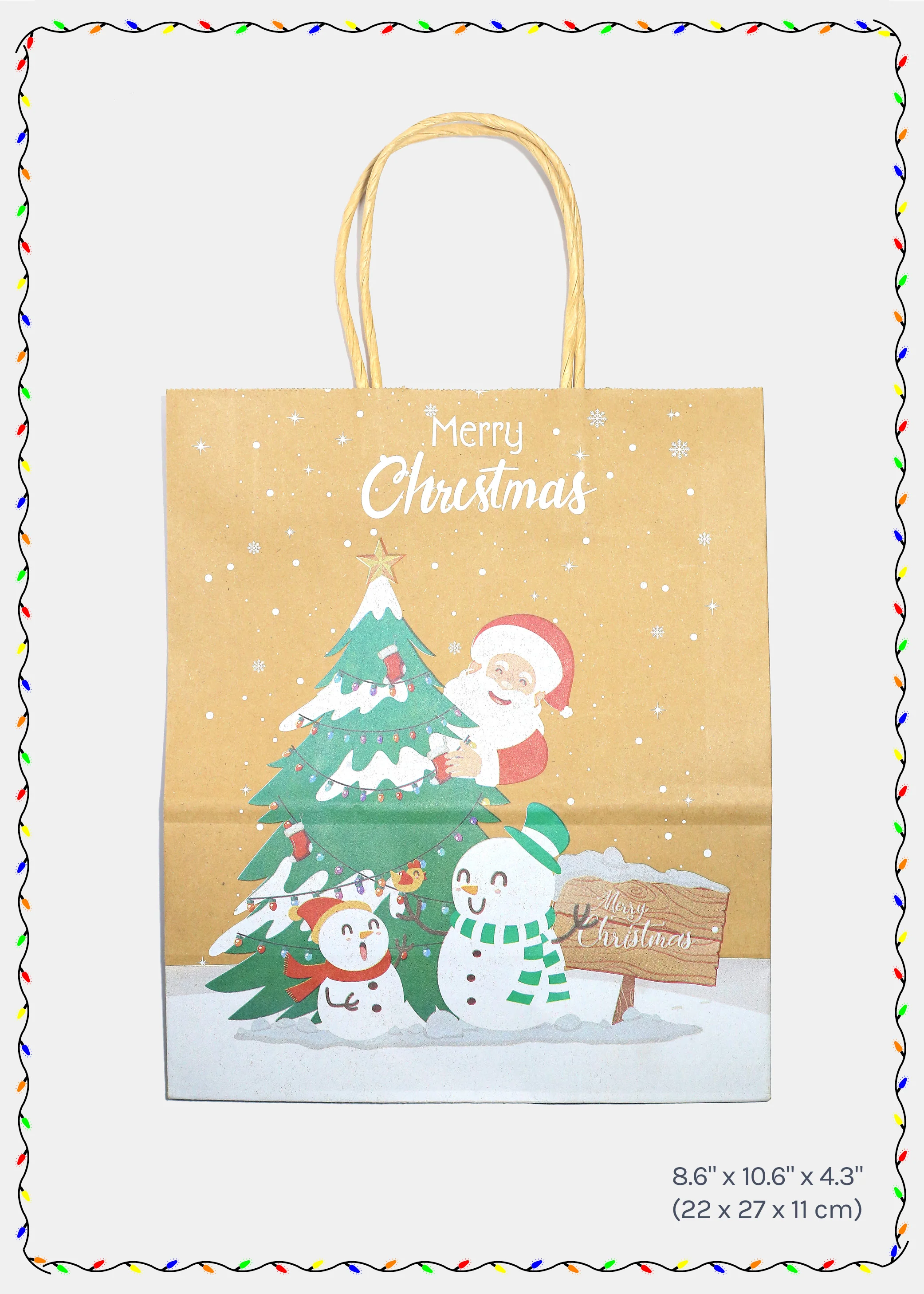 Official Key Items Christmas Paper Bags - Mrs Treak