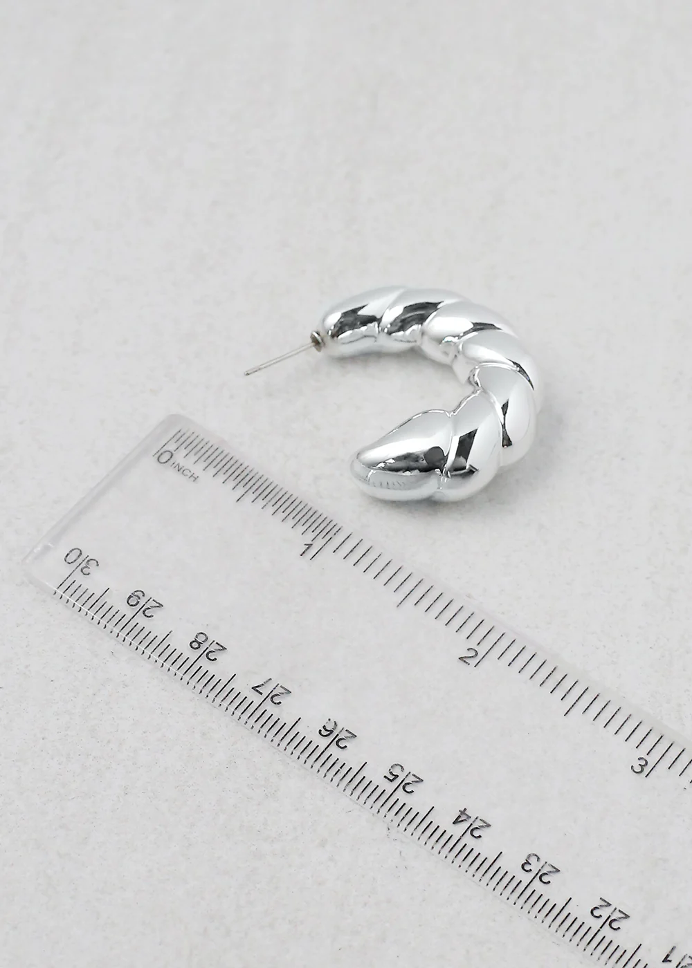 Thick Twisted Hoop Earring - Mrs Treak