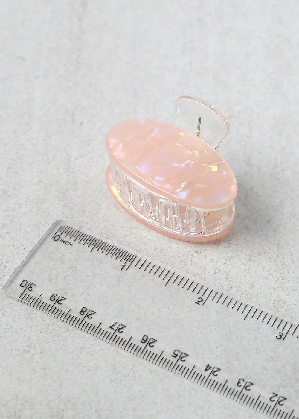 Mini Oval Marble Jaw Clip - Mrs Treak