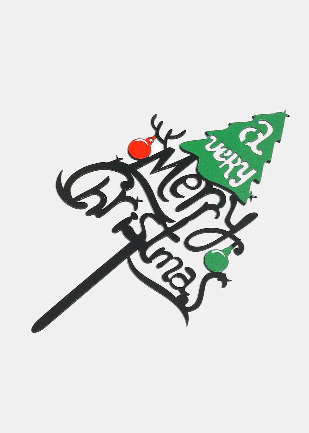 Holidays Cake Topper - Mrs Treak