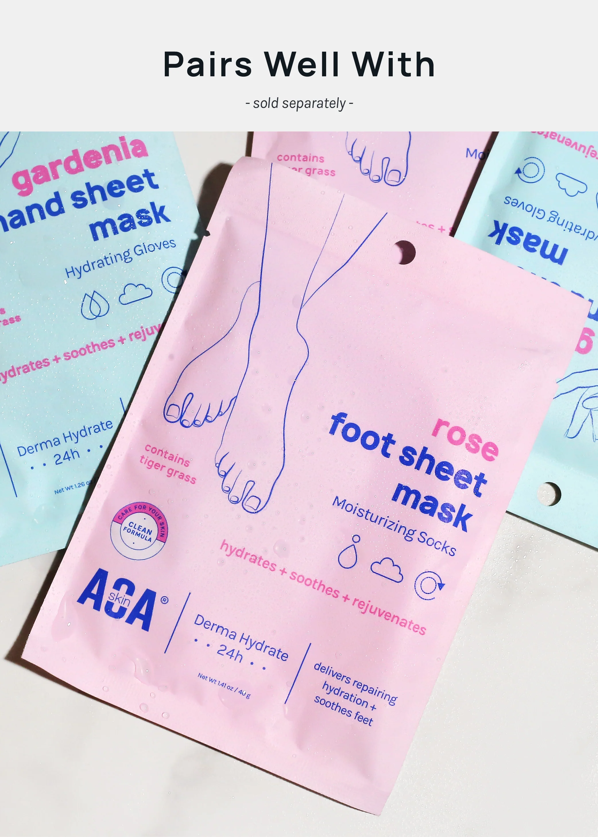 AOA Skin Gardenia Hand Sheet Mask - Mrs Treak
