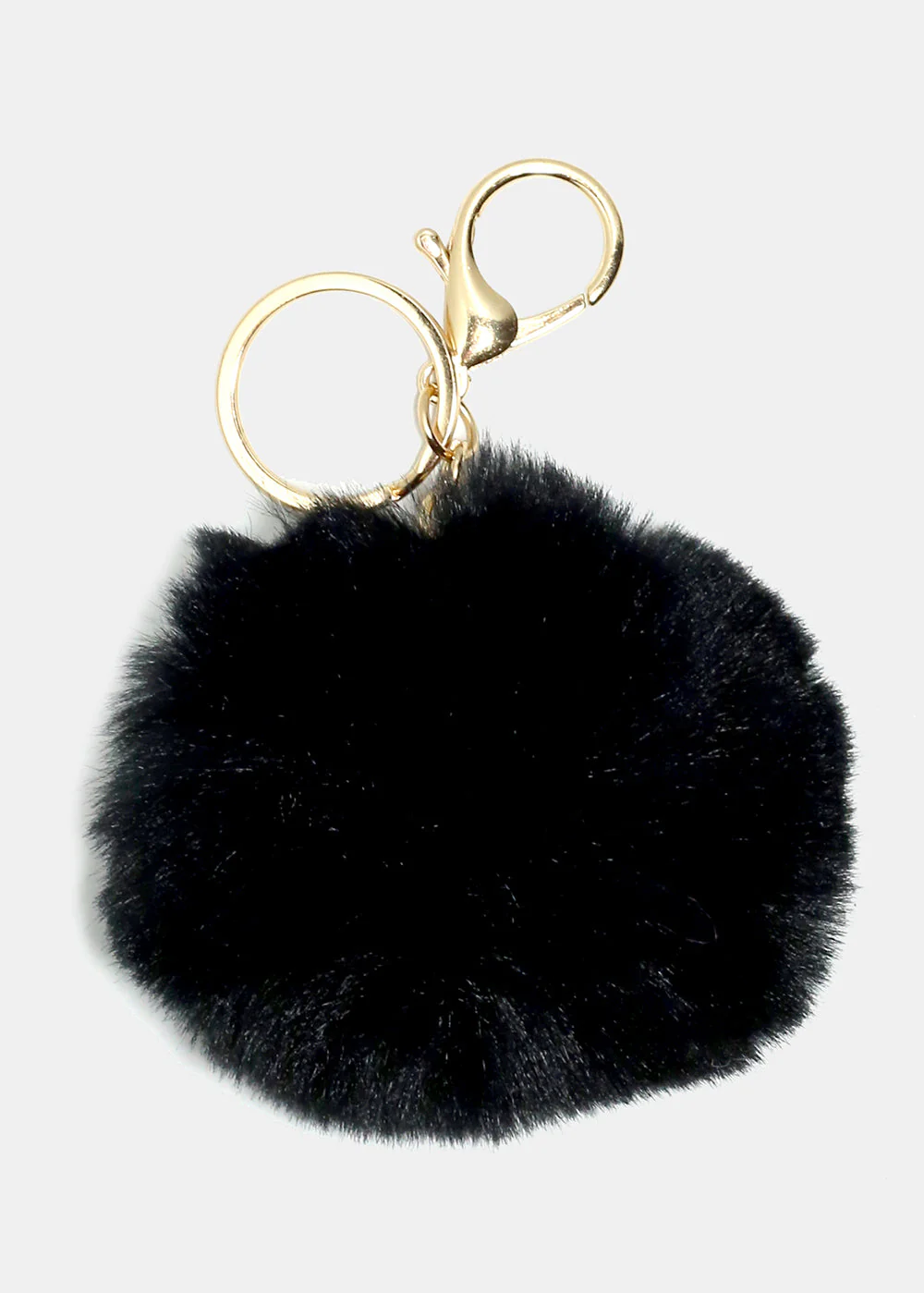 Fuzzy Pom Pom Keychain - Mrs Treak