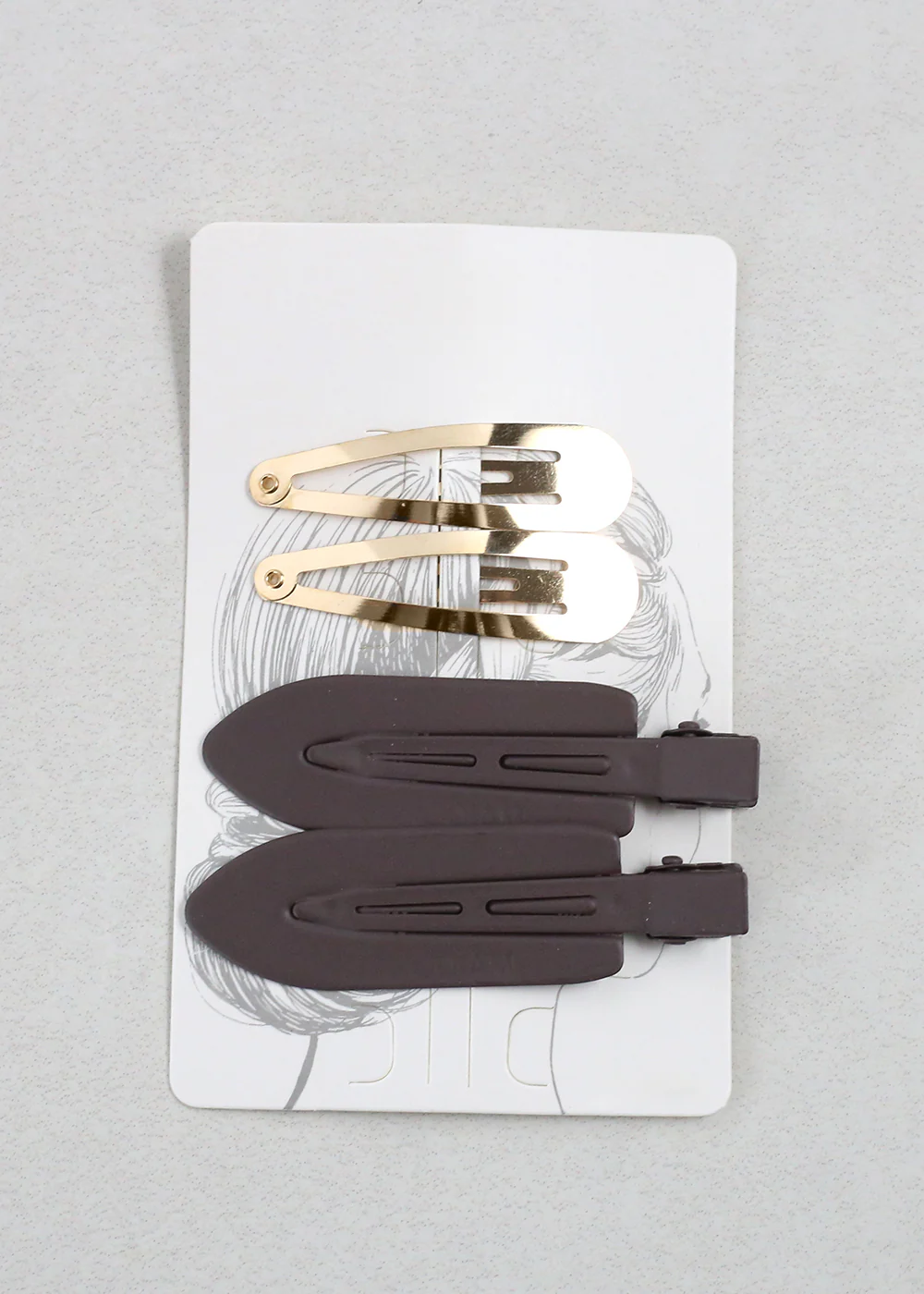 2 Pair Hair Clips - Mrs Treak