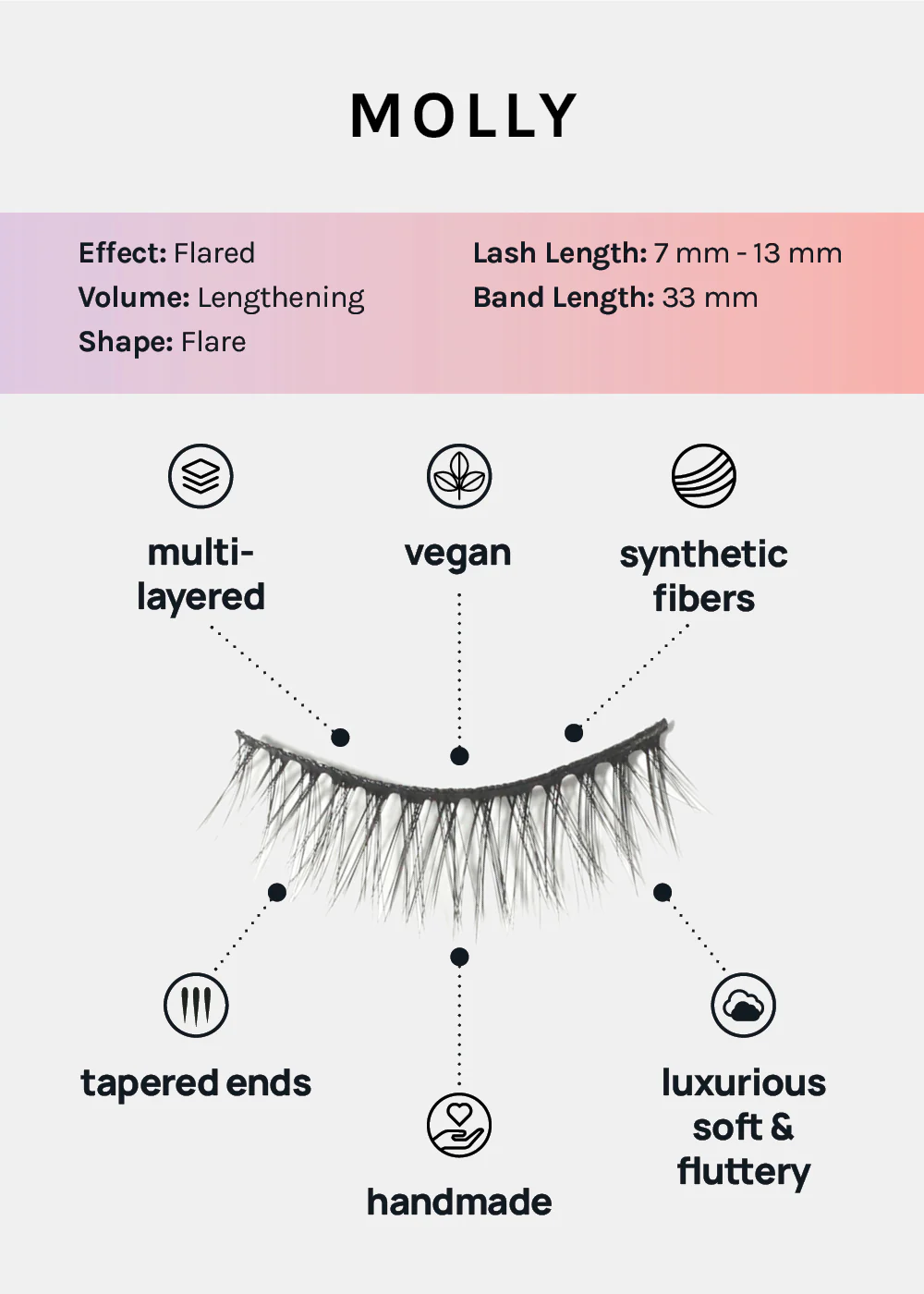 Paw Paw: 3D Faux Mink Lashes - Molly - Mrs Treak