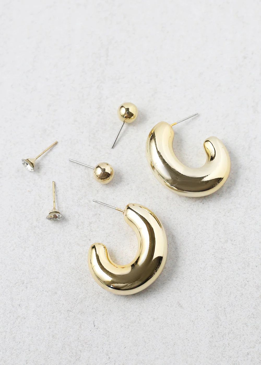 3 Pair Hoop Earring - Mrs Treak