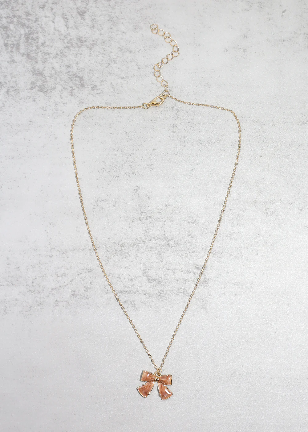 Bow Pendant Necklace - Mrs Treak