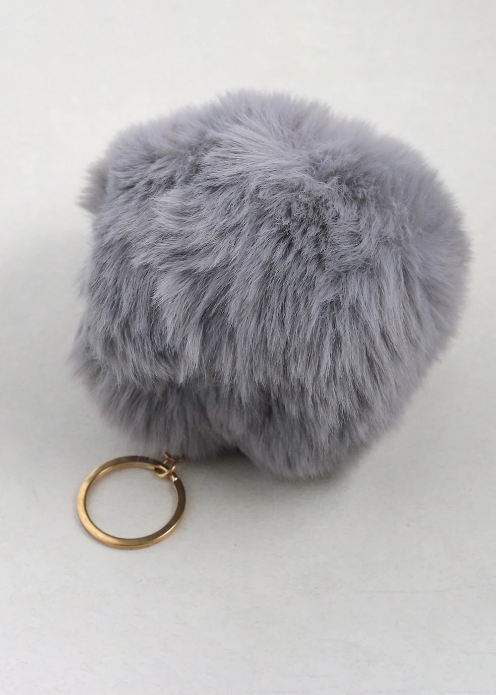 Fuzzy Pom Pom Keychain - Mrs Treak