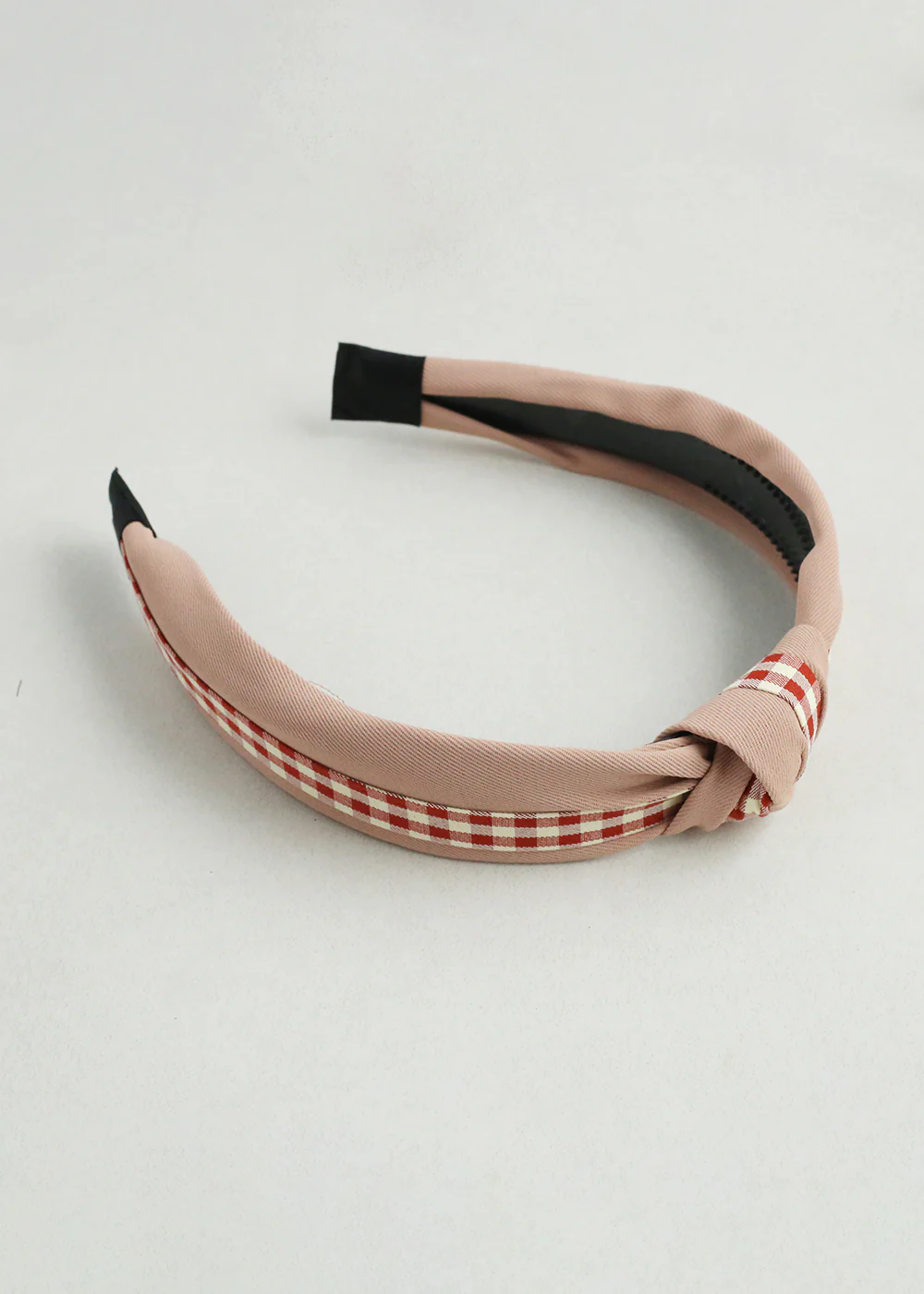 Gingham Knotted Headband - Mrs Treak