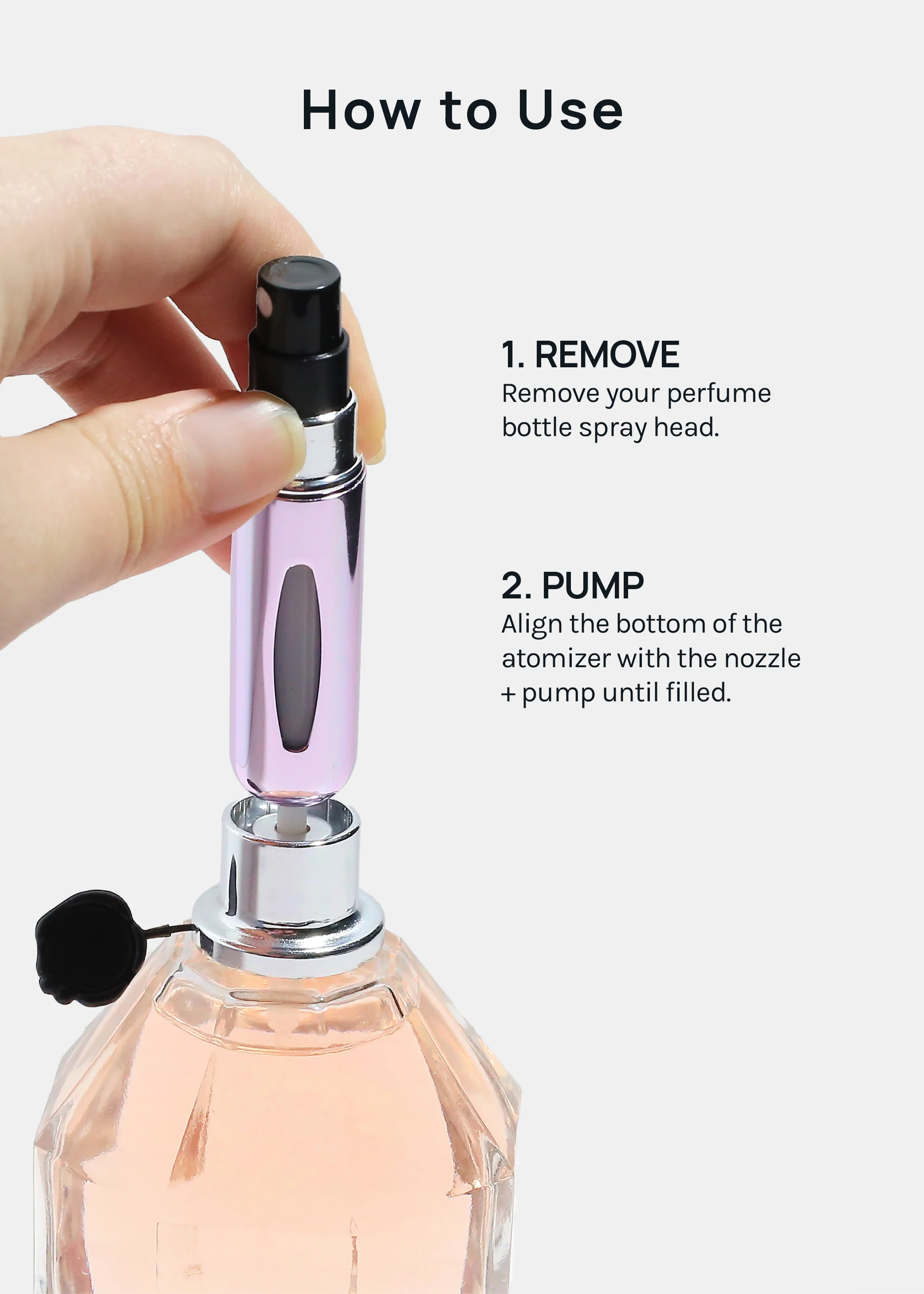 Miss A Refillable Perfume Atomizers �C Value Set - Mrs Treak