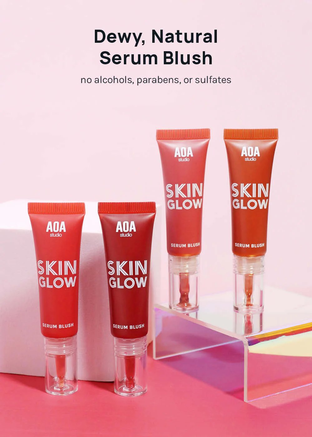 AOA SkinGlow Serum Blush - Mrs Treak