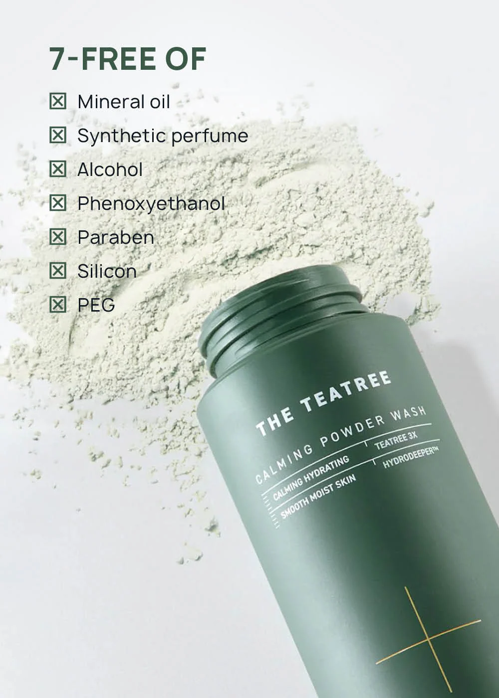 MEDIHEAL The Teatree Calming Powder Wash - Mrs Treak