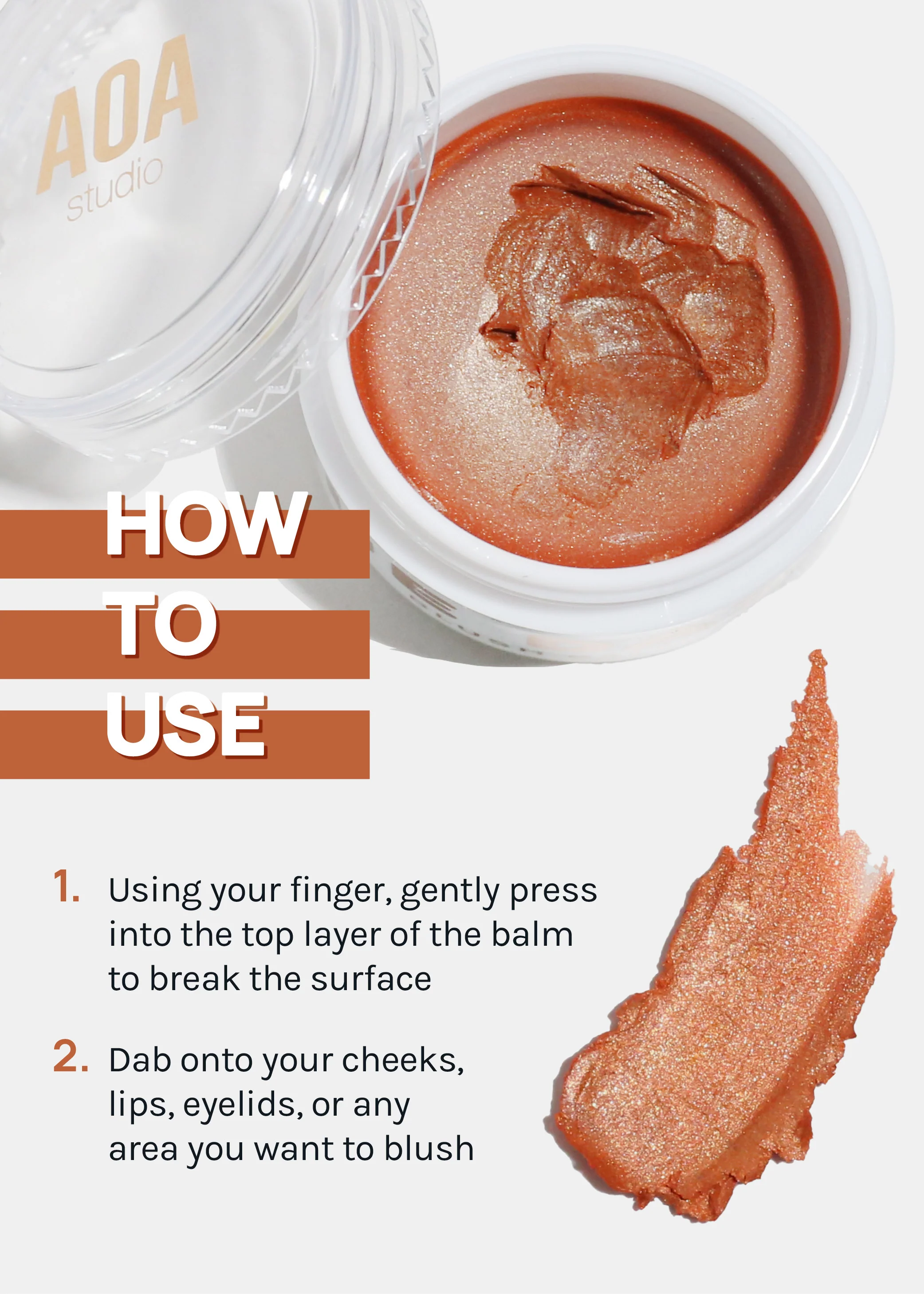 AOA Hue Daze Blush Balm - Mrs Treak