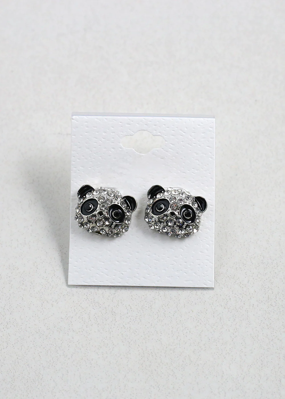 Sparkling Panda Stud Earrings - Mrs Treak