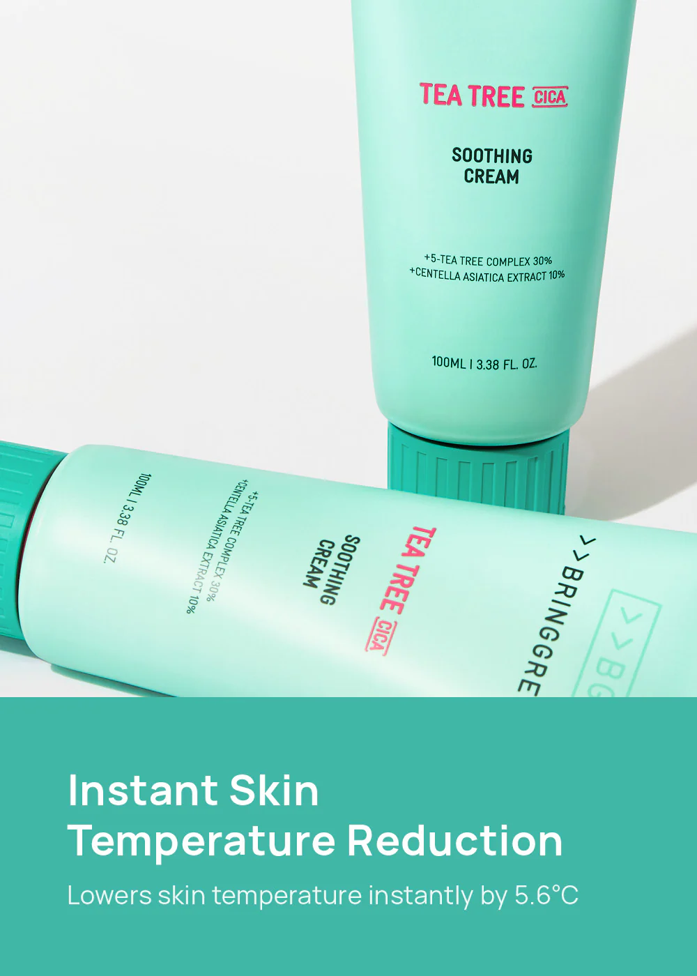 BRINGGREEN Tea Tree Soothing Cream Plus - Mrs Treak