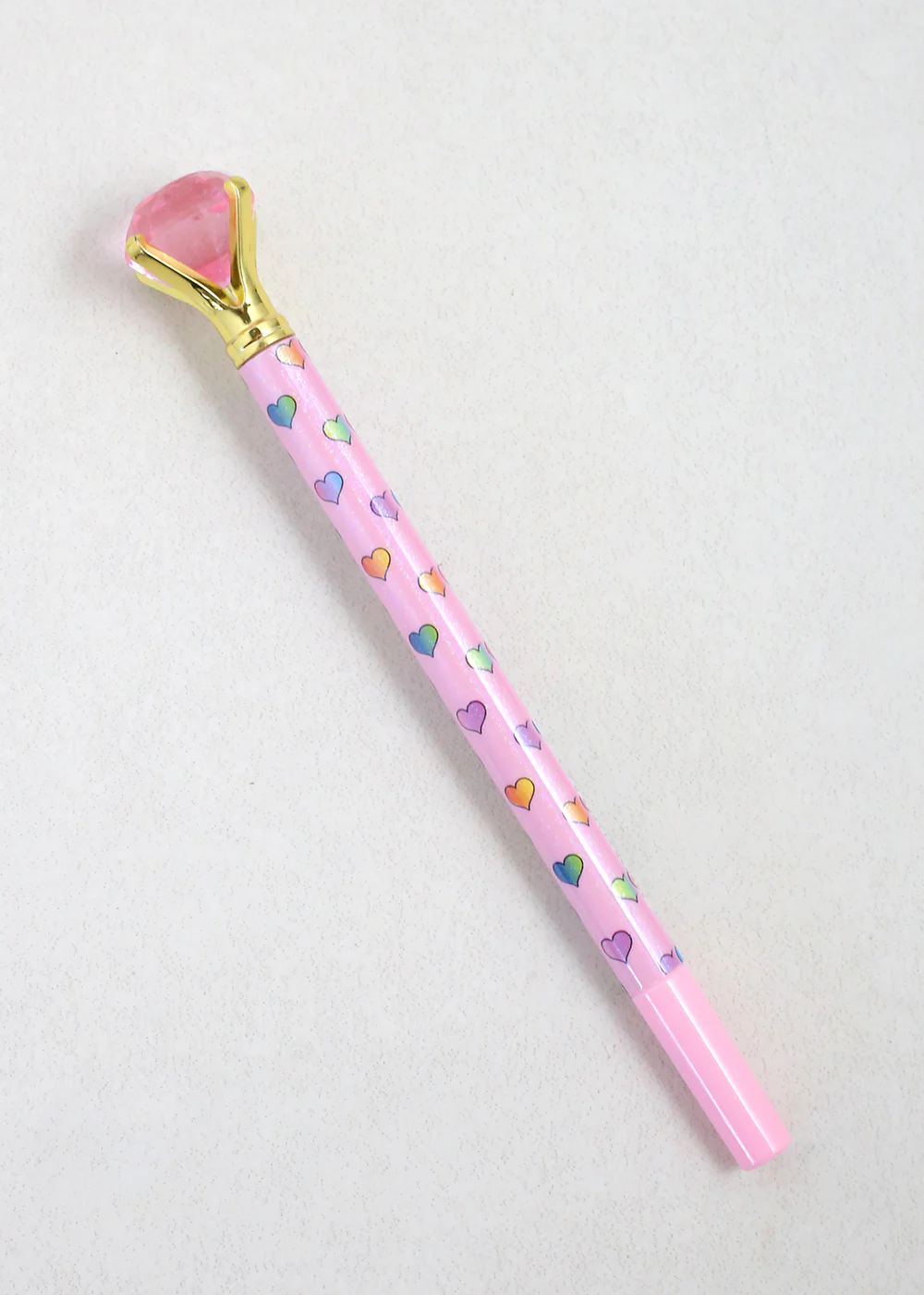 Heart & Diamond Top Pen - Mrs Treak