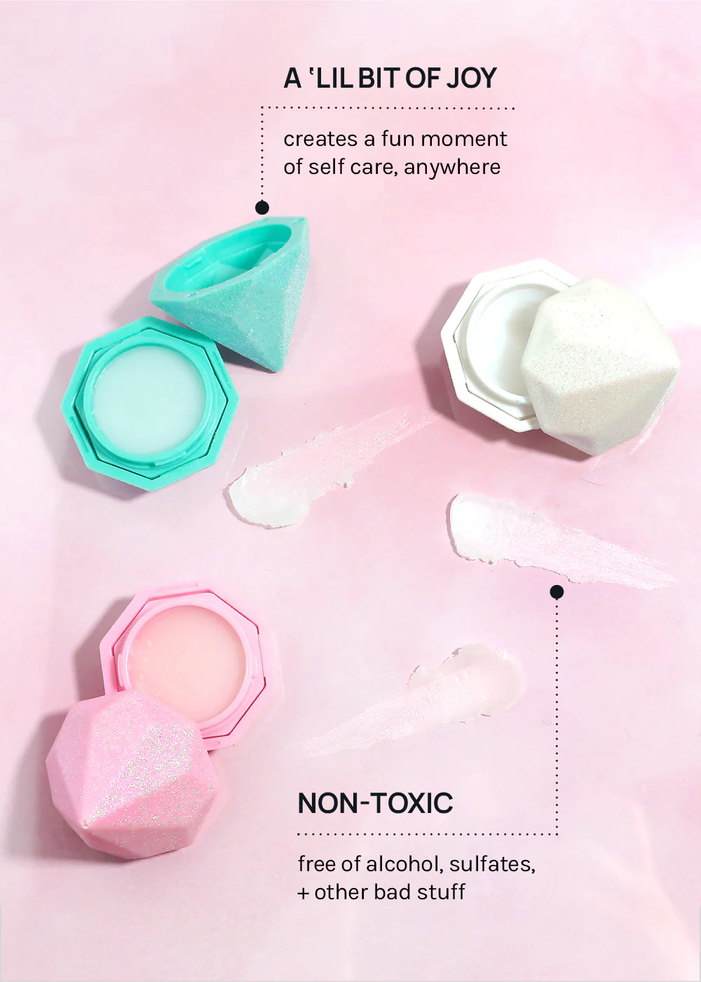 AOA Poppie's Diamond Sheer Lip Balm - Mrs Treak