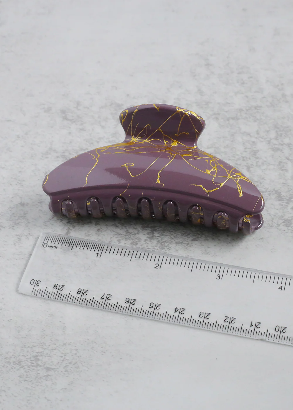 Gold Marble Jaw Clips - Mrs Treak