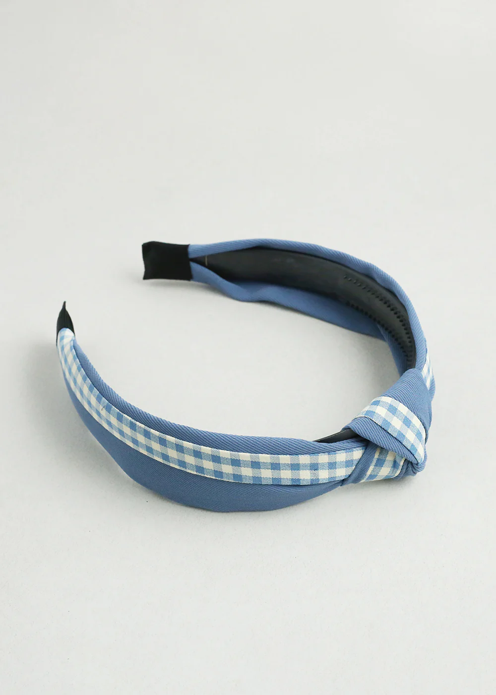 Gingham Knotted Headband - Mrs Treak