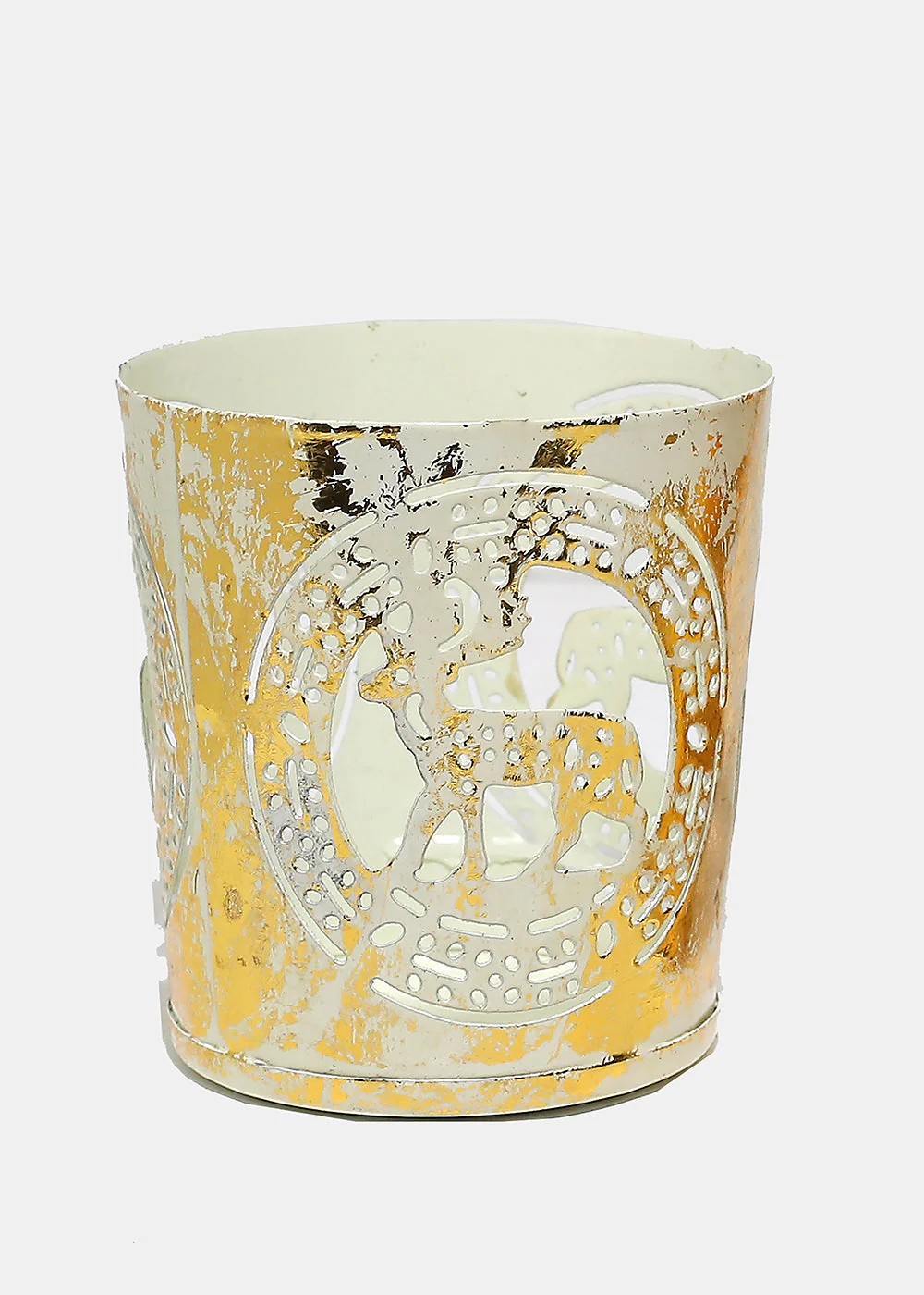 Rustic Christmas Candle Holder - Mrs Treak