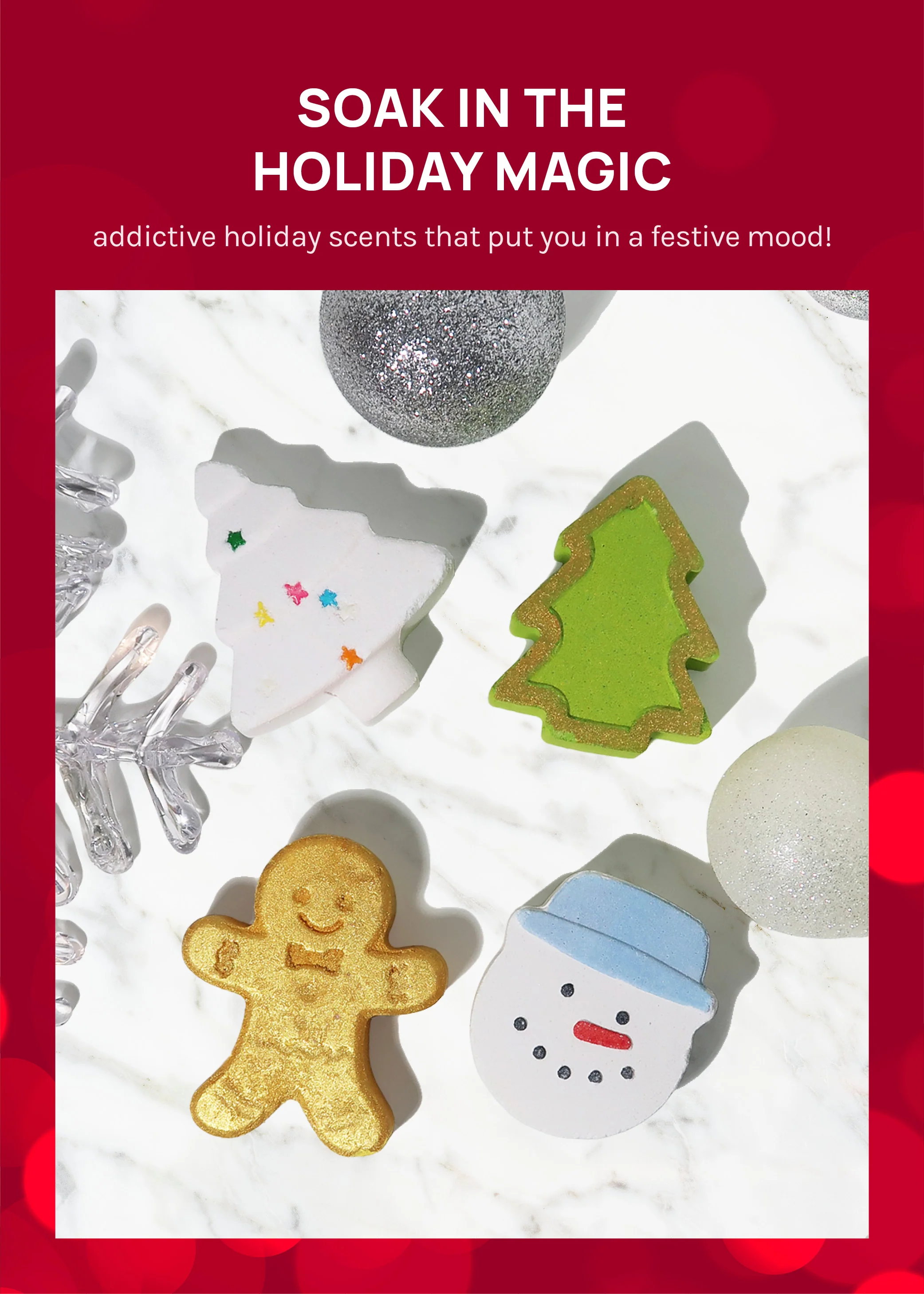 AOA Bath Bomb - Jingle Tree - Mrs Treak