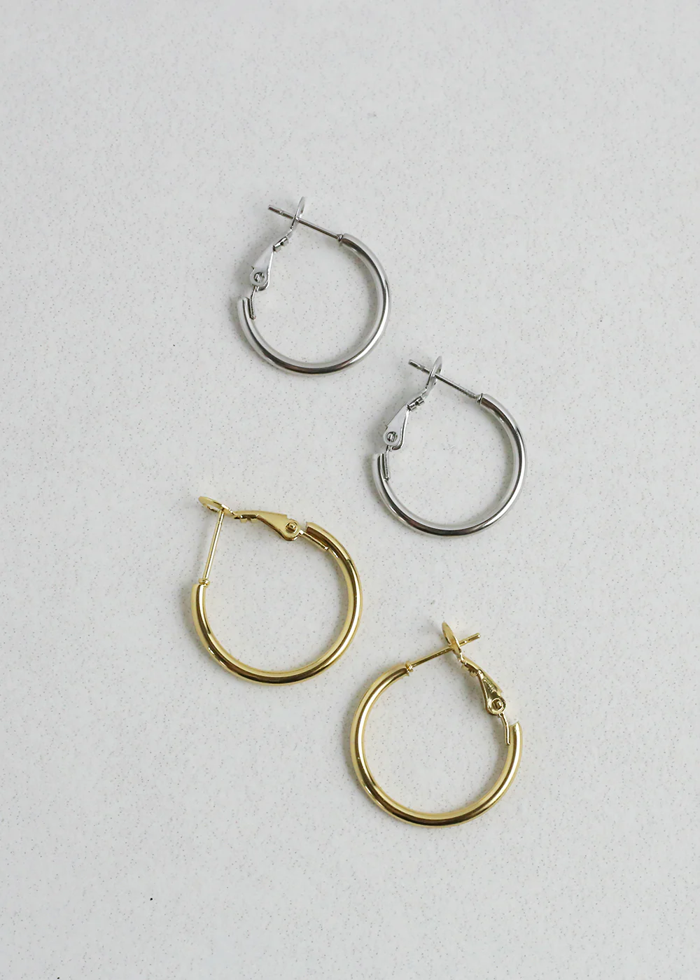 20mm Stainless Steel Hoop Earrings - Mrs Treak