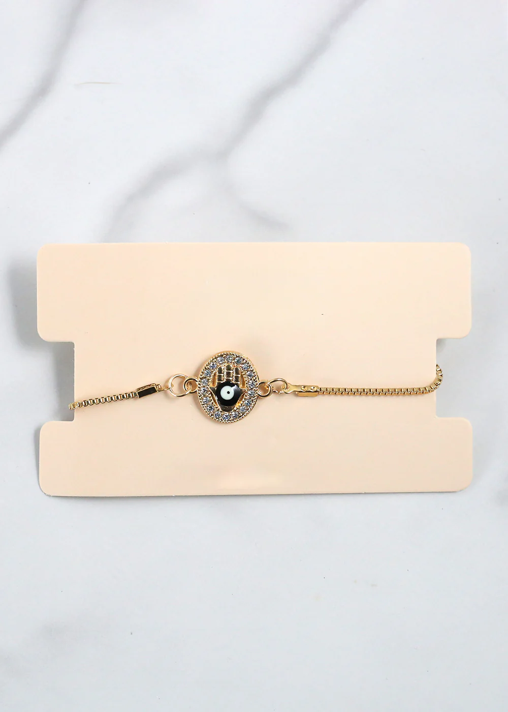 Hamsa Hand Adjustable Bracelet - Mrs Treak