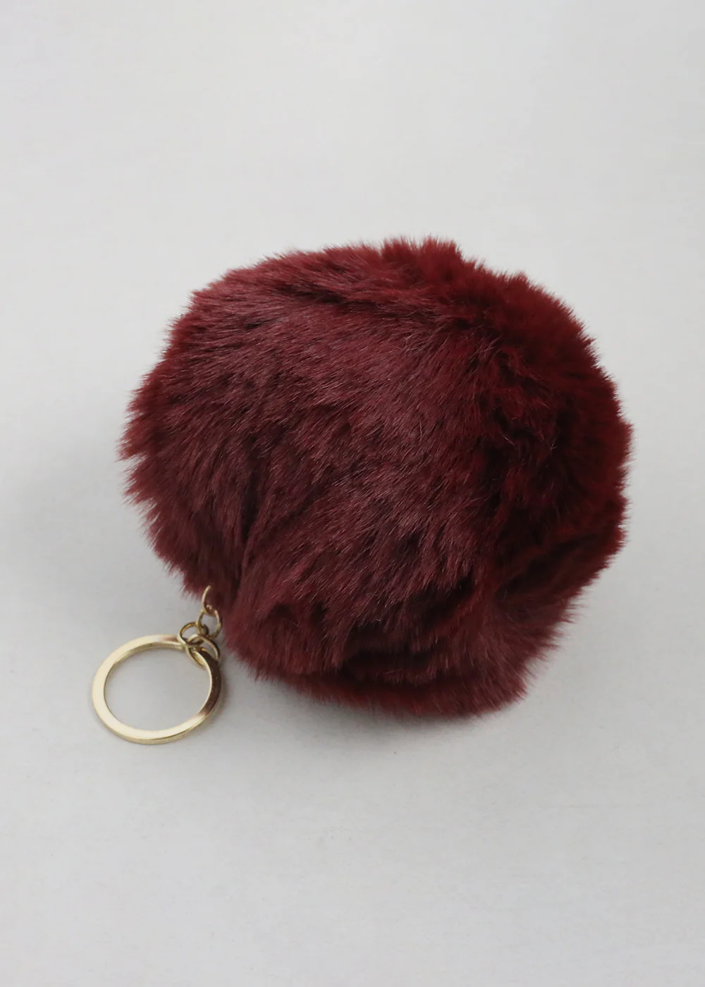 Fuzzy Pom Pom Keychain - Mrs Treak