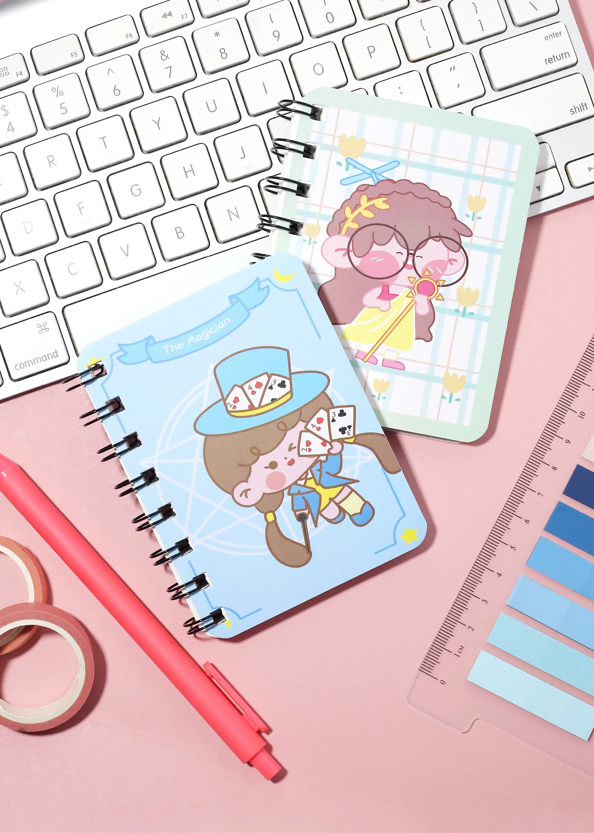 Official Key Items Lined Spiral Pocket Notebook �C Girls - Mrs Treak