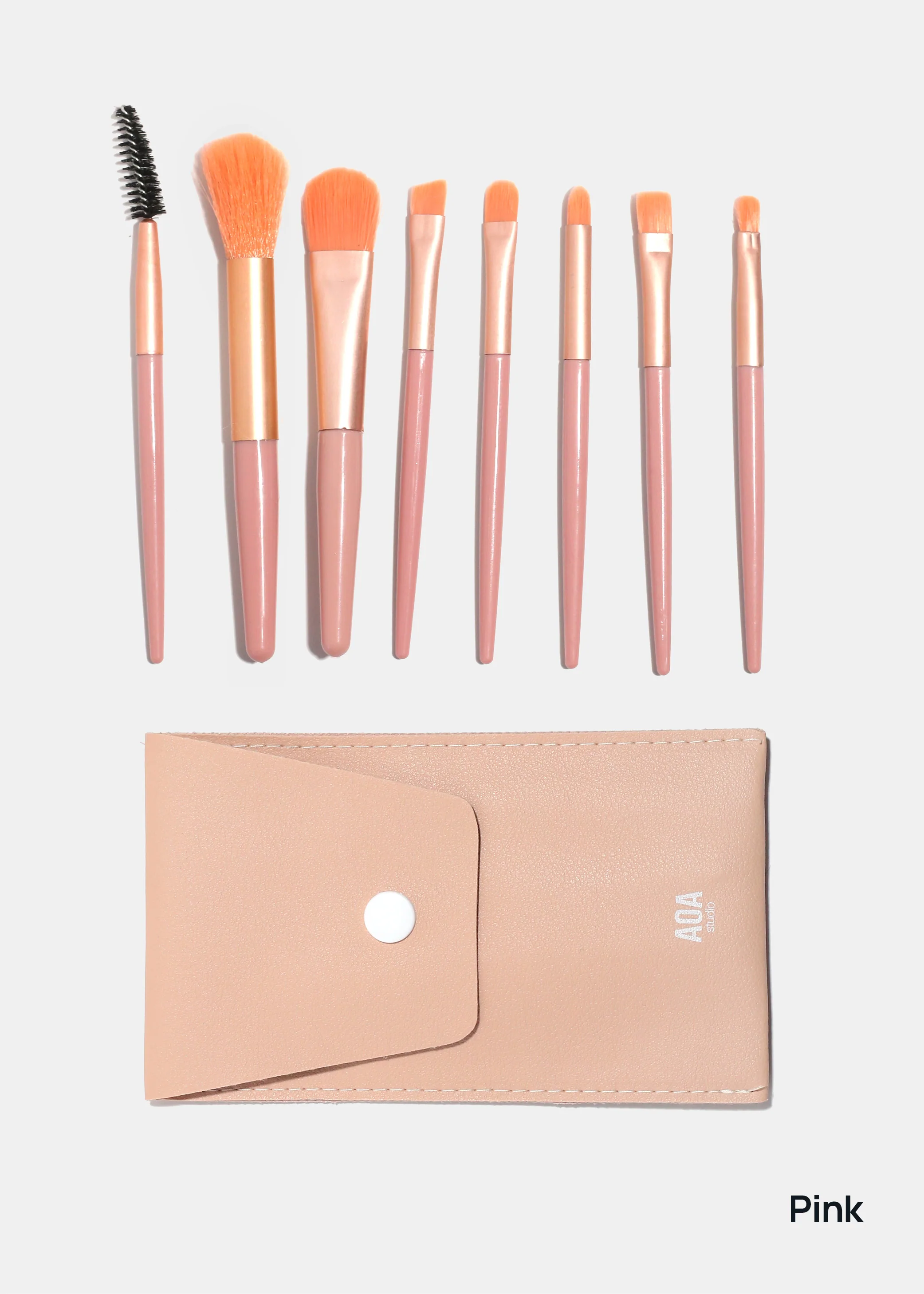 AOA Travel Eye + Face Brush Set - Mrs Treak