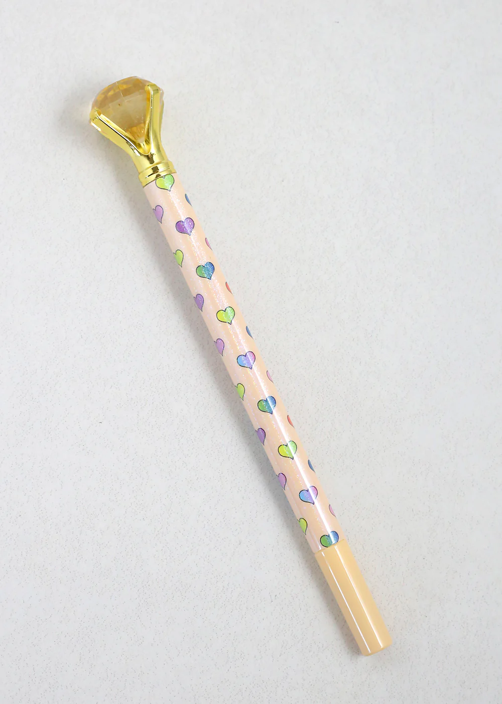 Heart & Diamond Top Pen - Mrs Treak