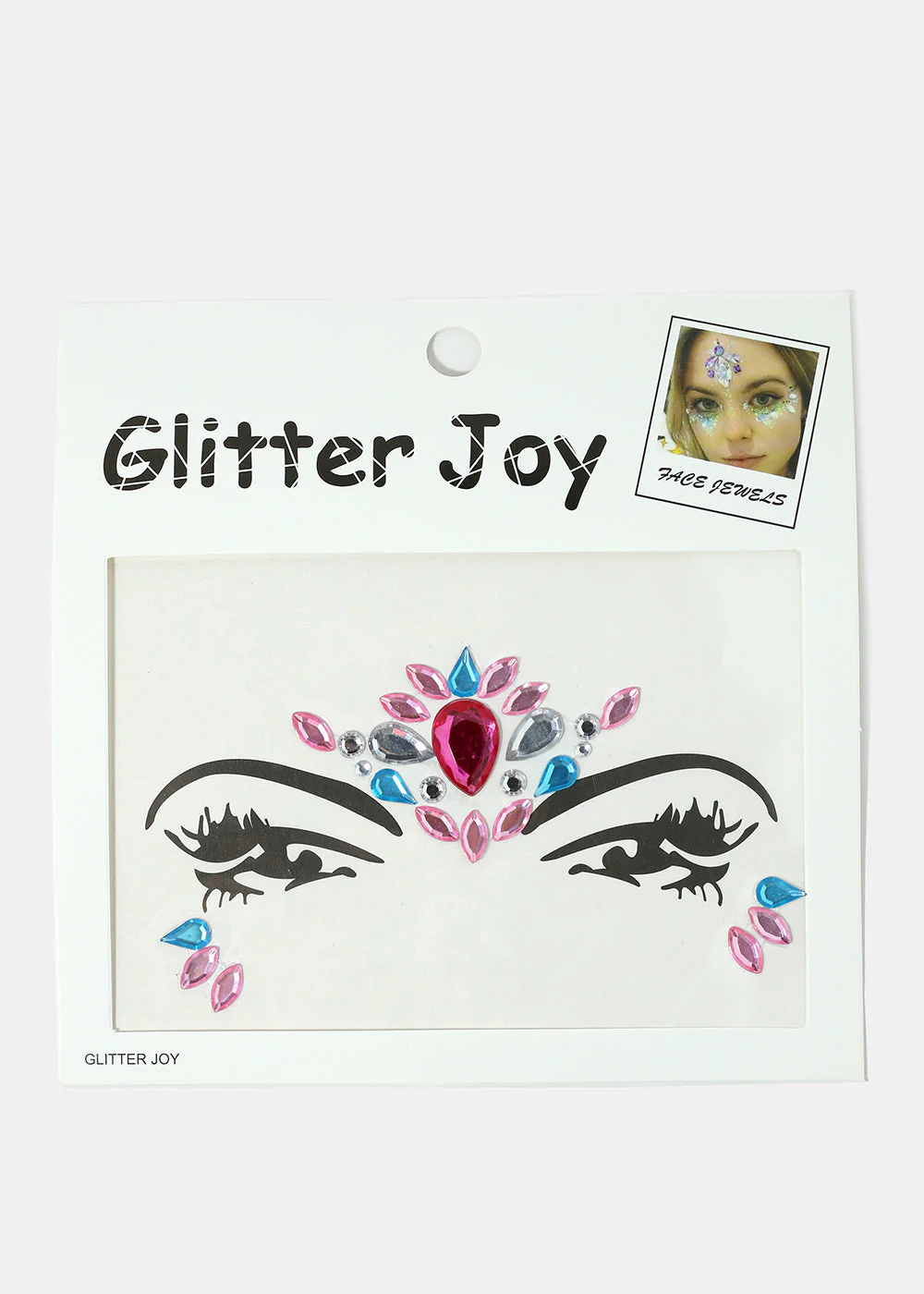 Festival Adhesive Face Jewels - Mrs Treak