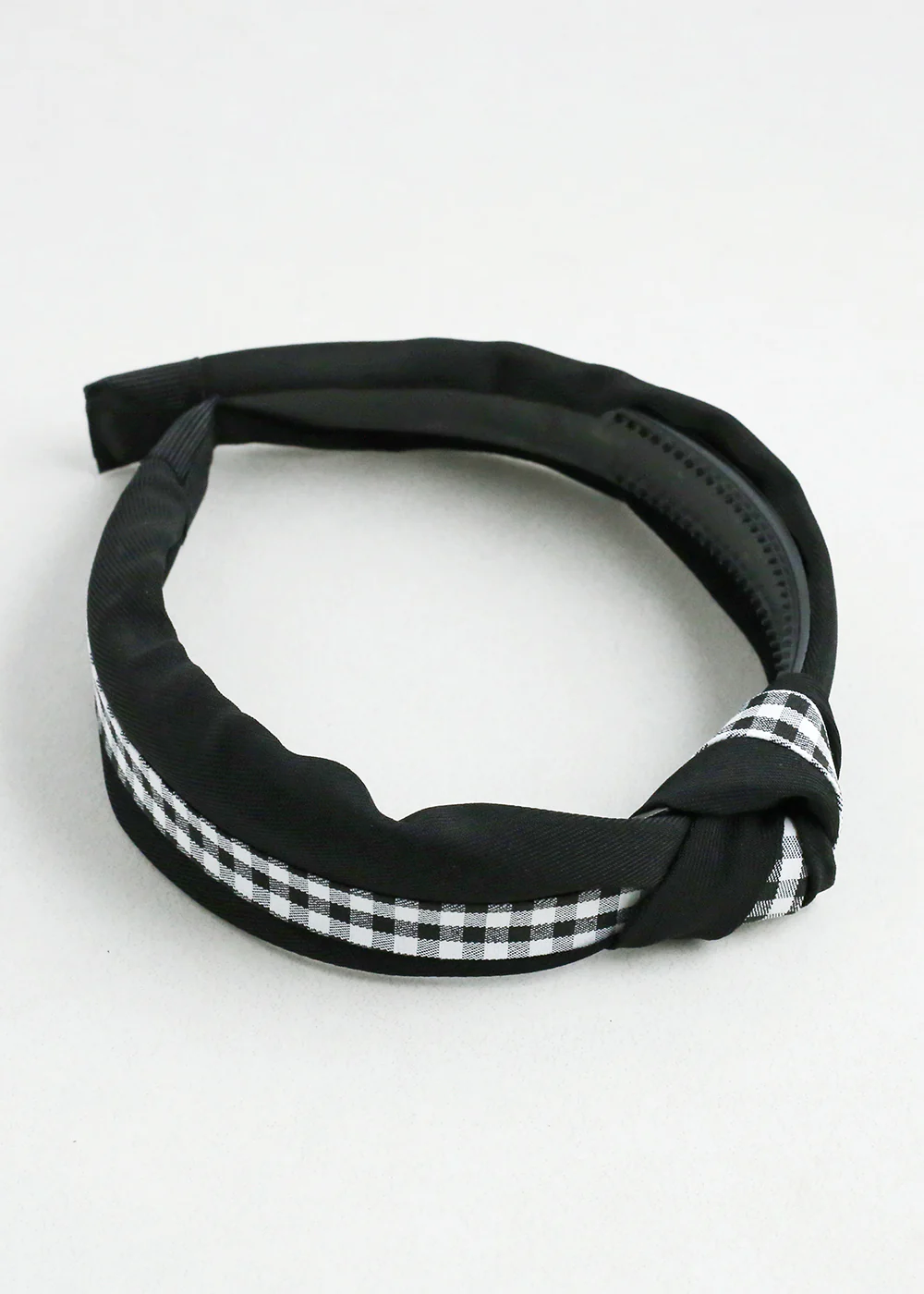 Gingham Knotted Headband - Mrs Treak