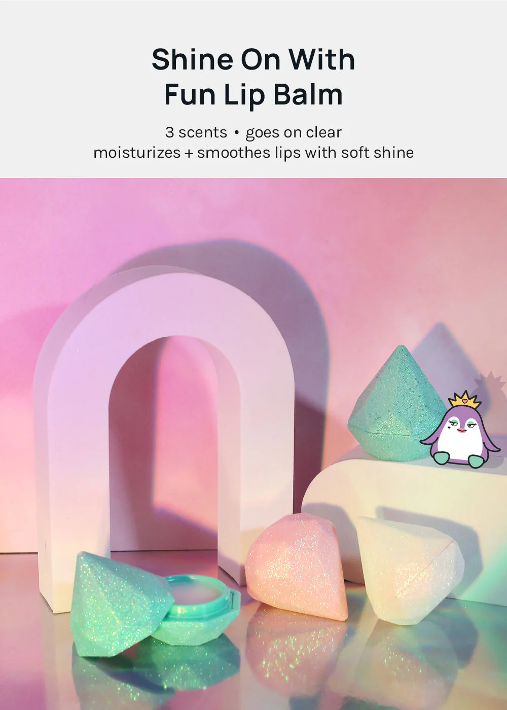 AOA Poppie's Diamond Sheer Lip Balm - Mrs Treak