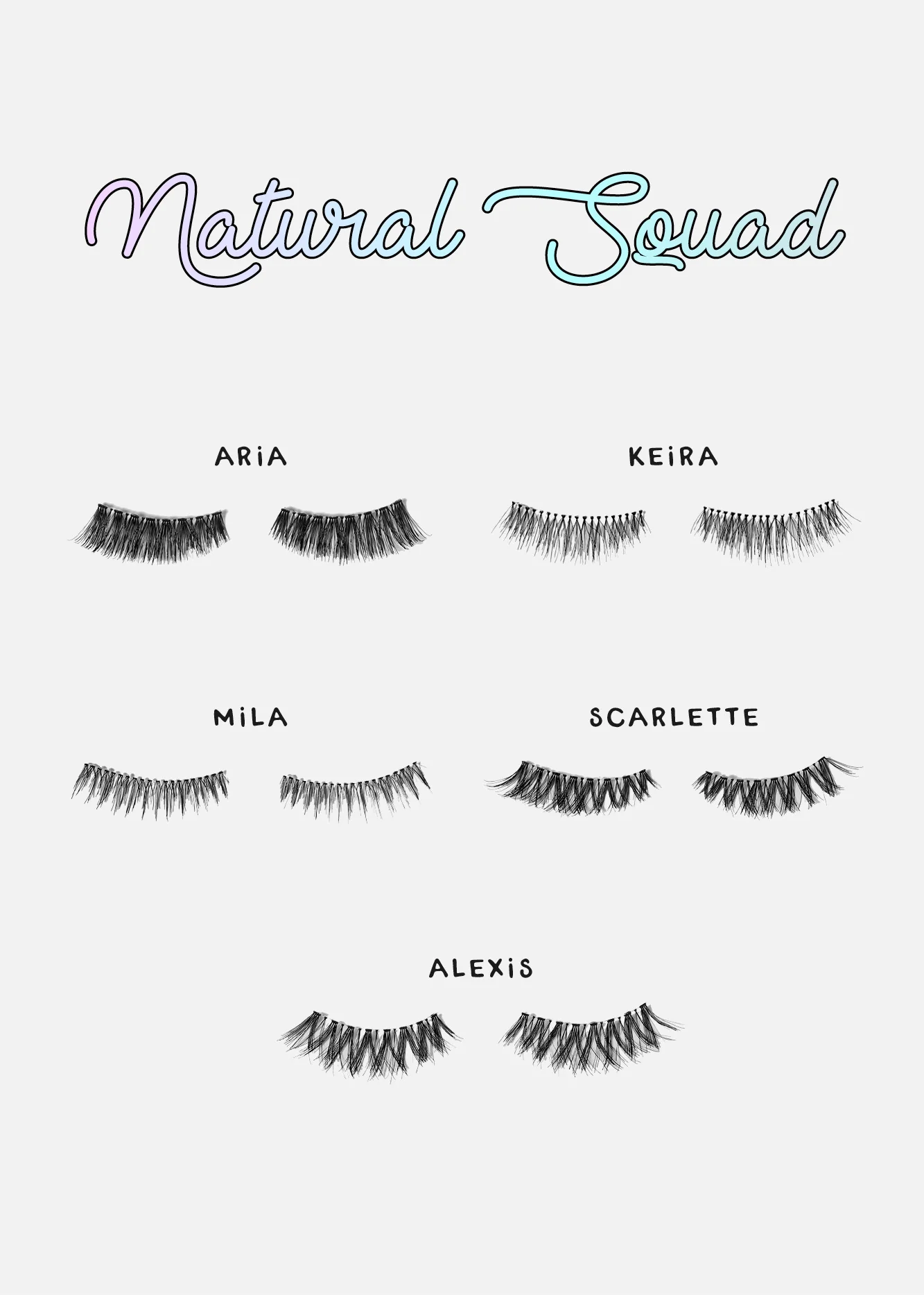 AOA Studio Eyelashes - Mila - Mrs Treak