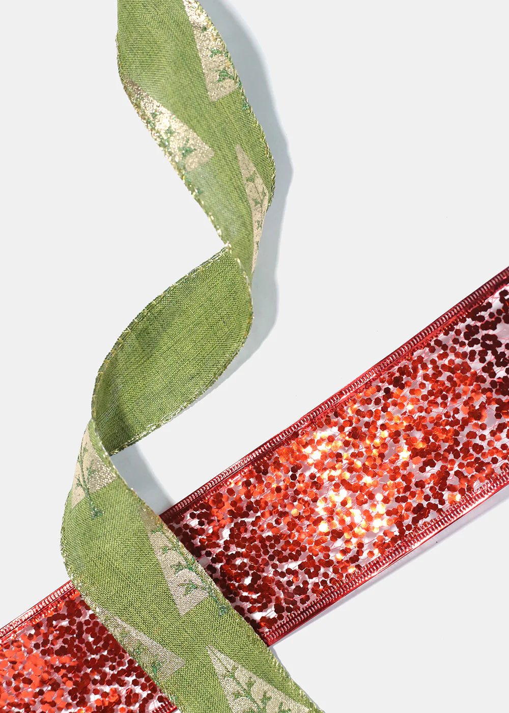 Glittery Gift Wrapping Ribbon - Mrs Treak