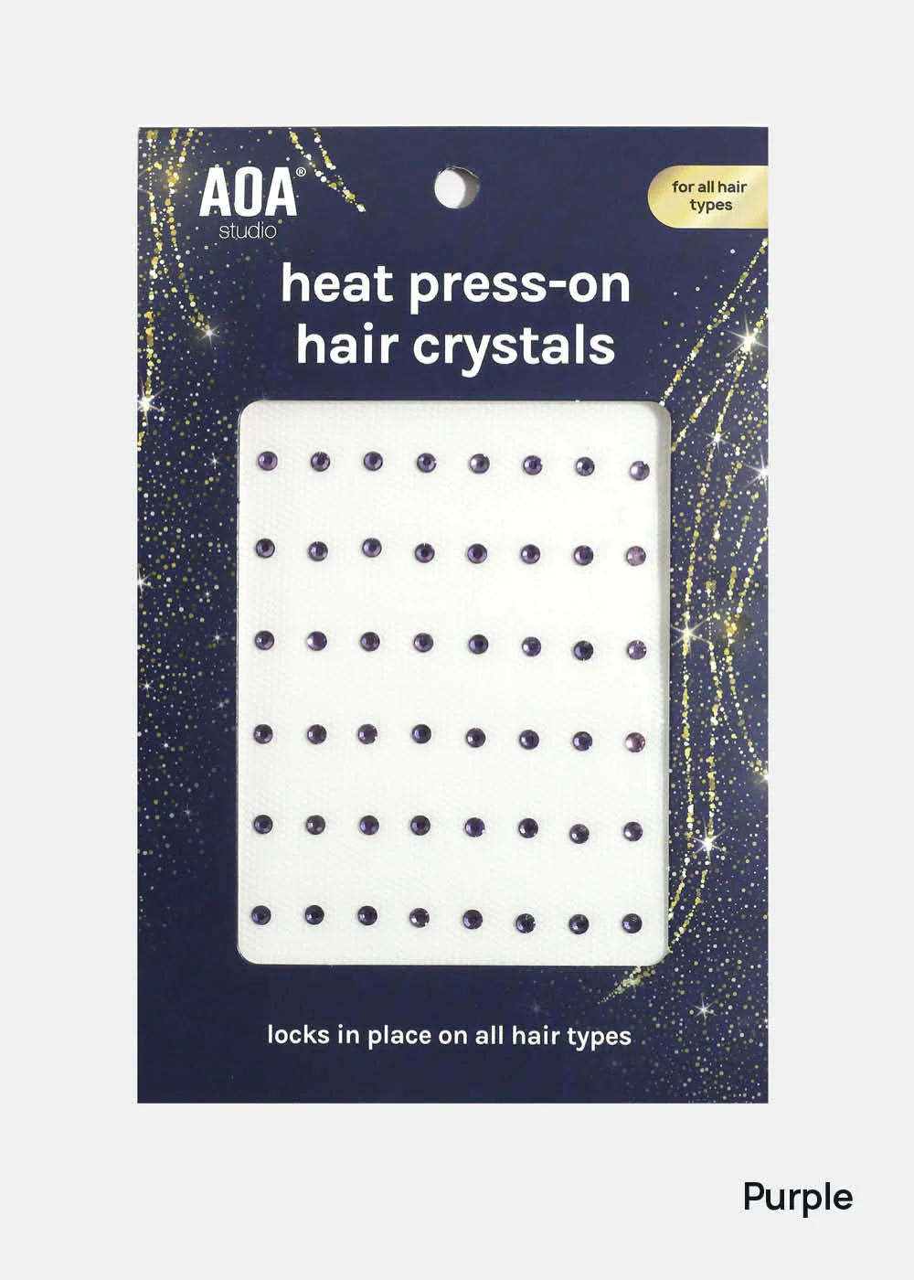 AOA Heat Press-On Hair Crystals - Mrs Treak