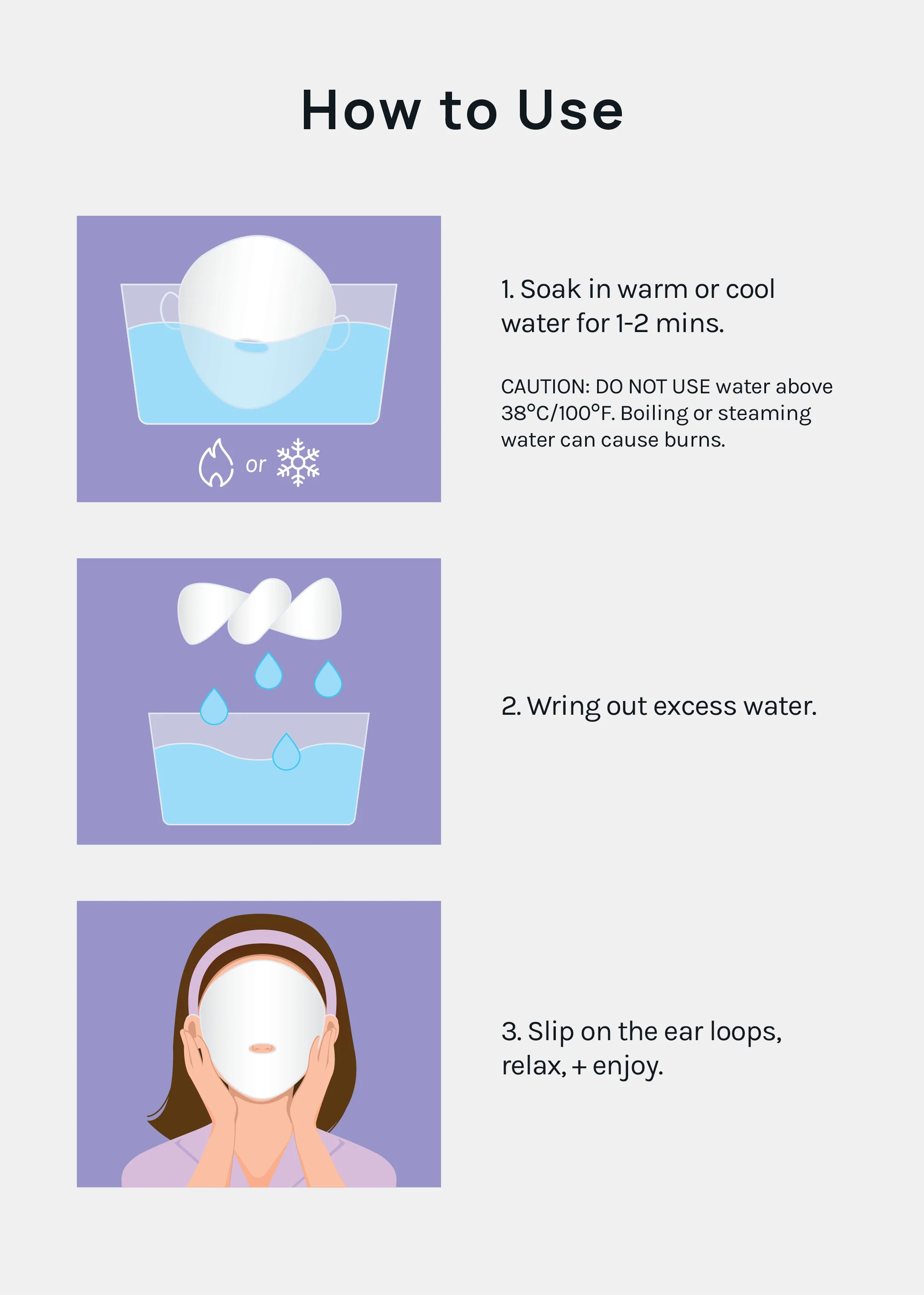 AOA Towel Facial Mask - Mrs Treak