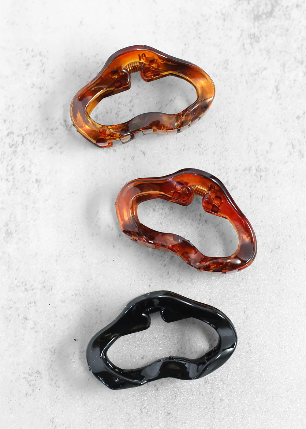 3-PC Small Hair Jaw Clip - Mrs Treak