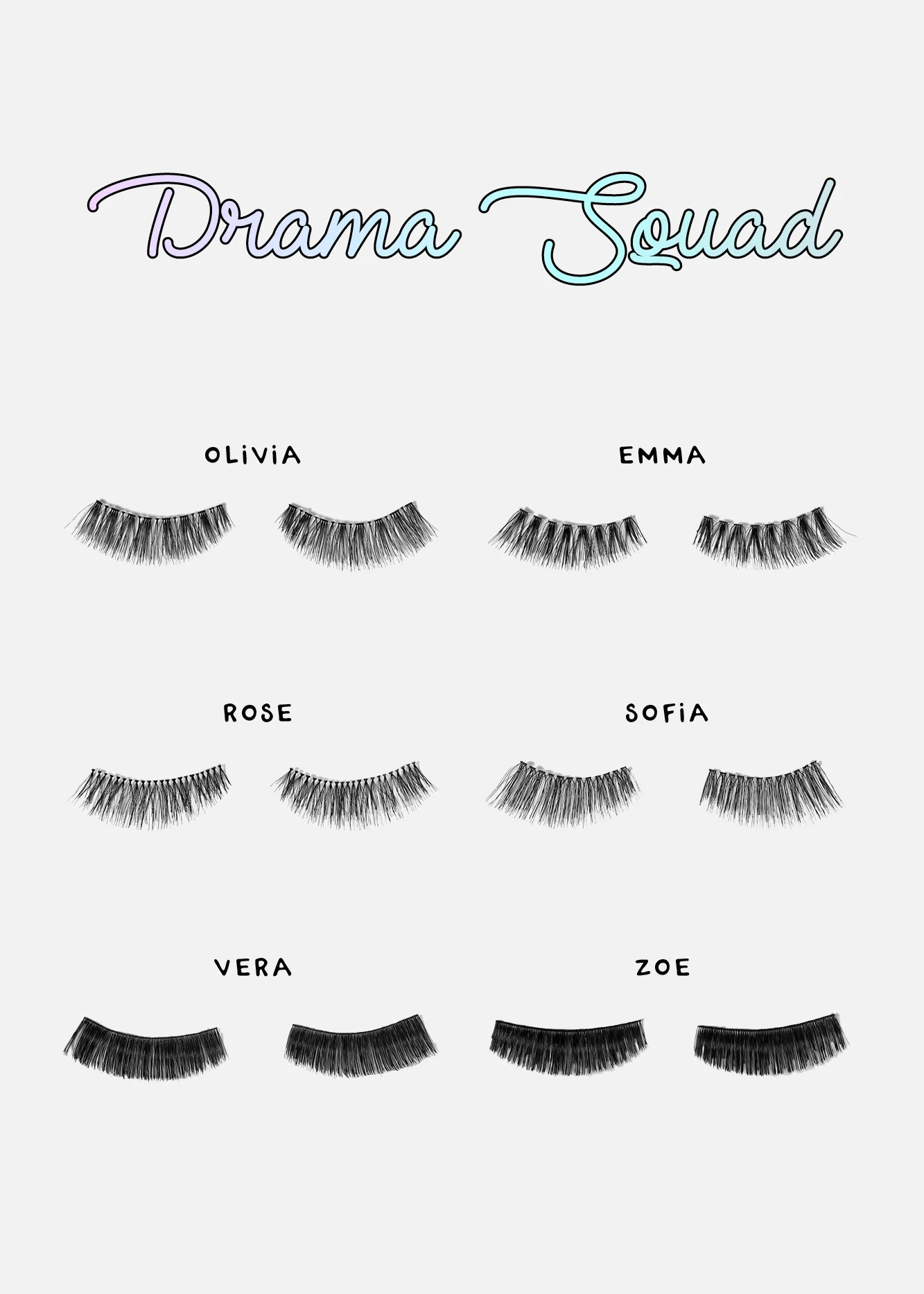 AOA Studio Eyelashes - Rose - Mrs Treak