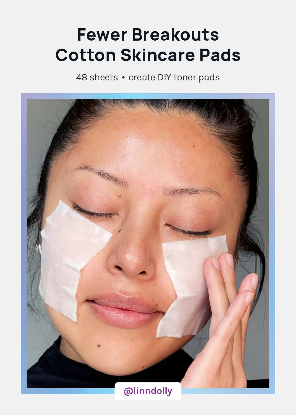 AOA Skin Clean Cotton Skincare Pads - Mrs Treak