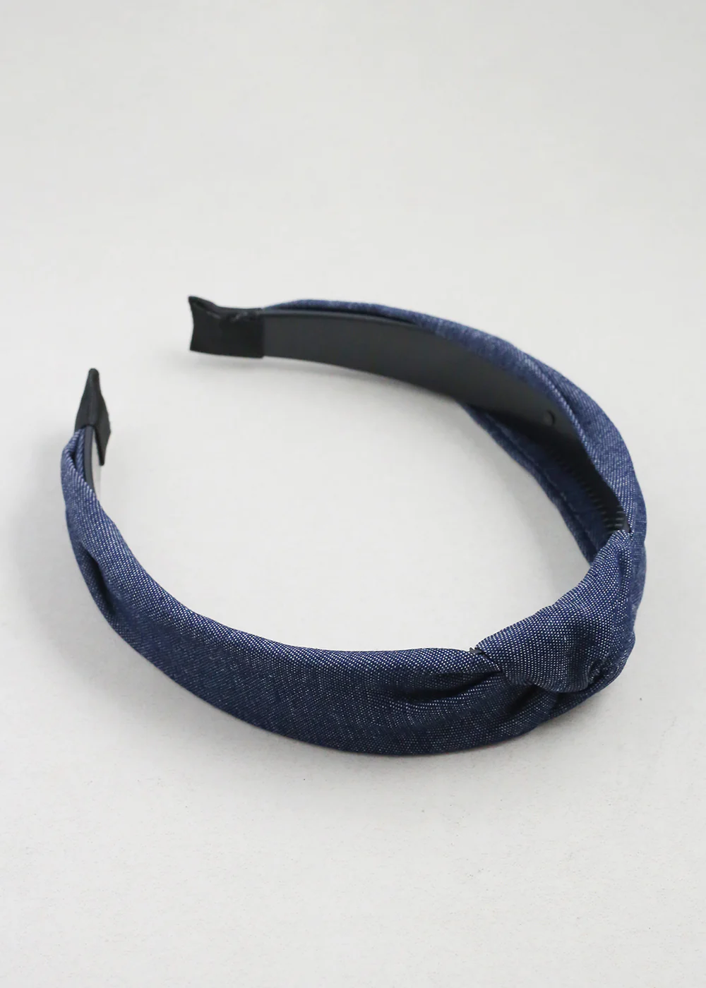 Denim Top Knot Headband - Mrs Treak