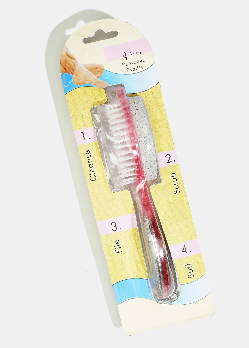 4-Step Pedicure Paddle - Mrs Treak