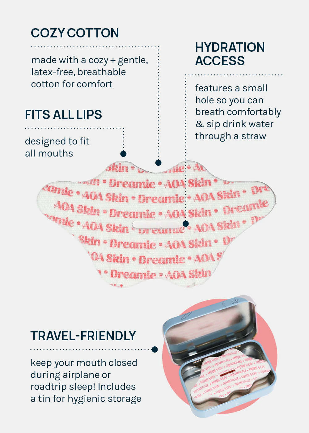 AOA Skin Dreamie Mouth Tape - Mrs Treak