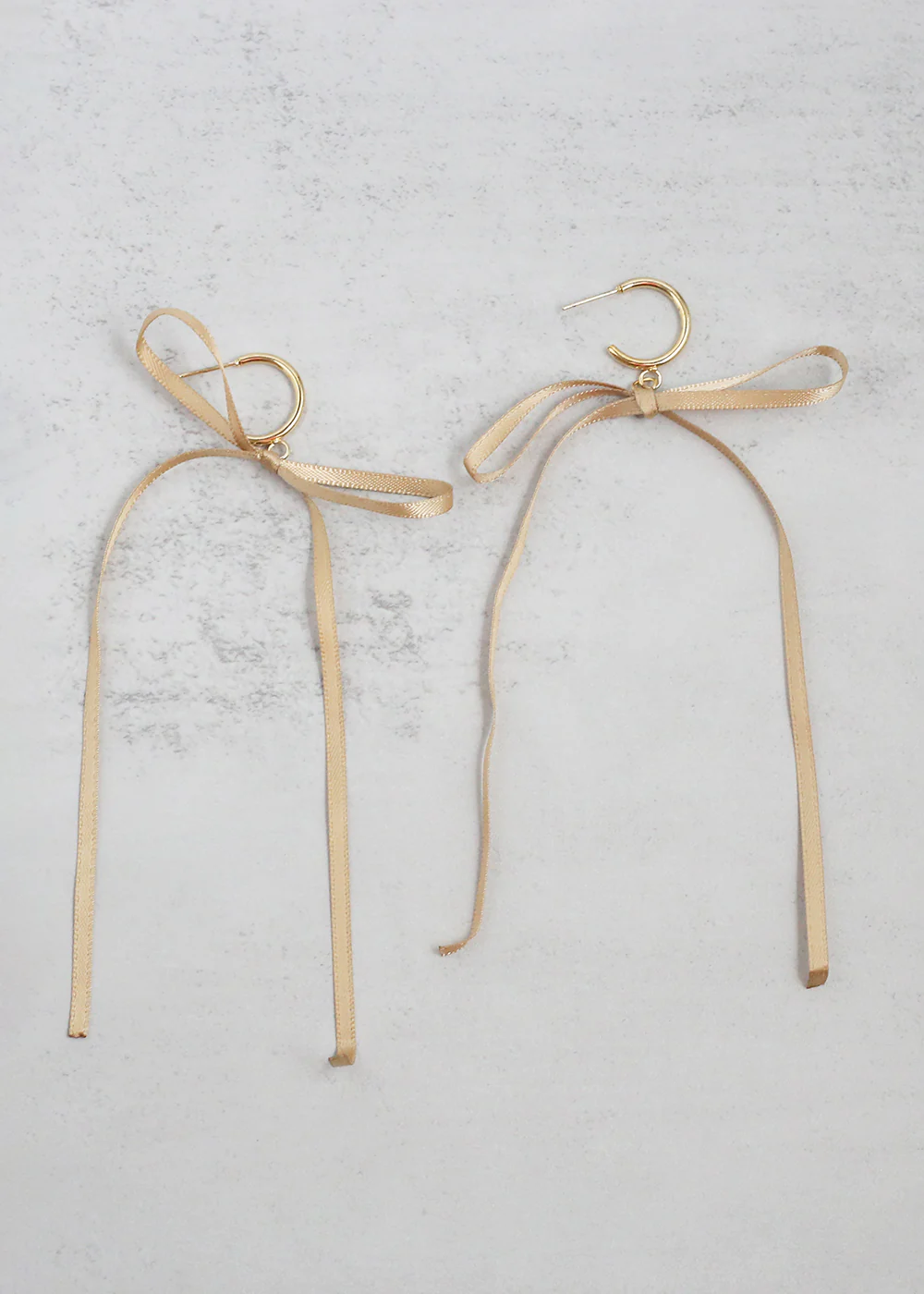 Satin Bow Statement Earrings - Mrs Treak