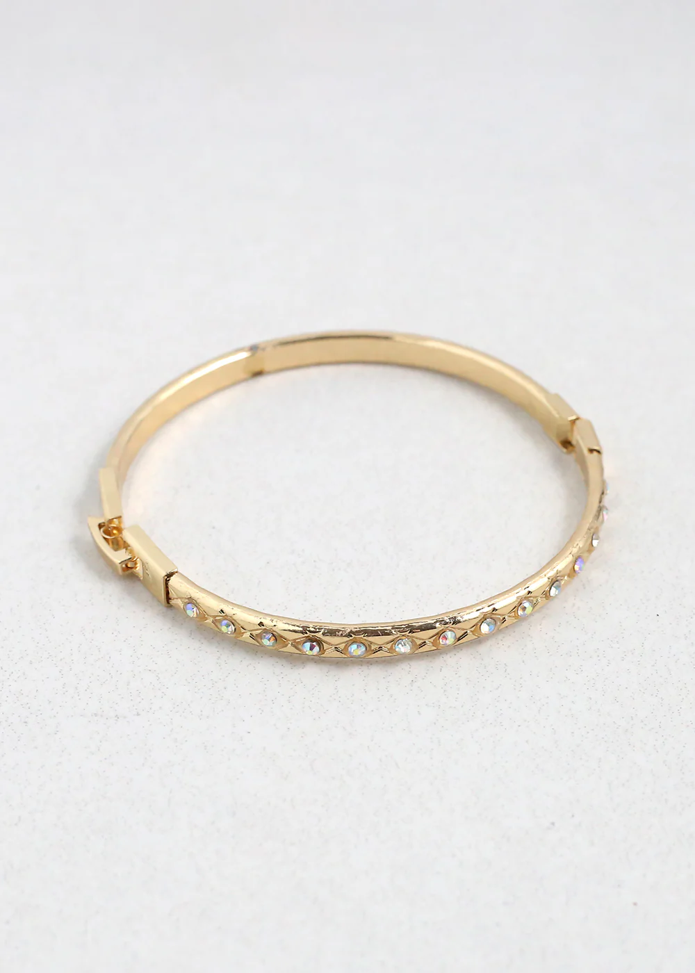 Dazzling Stone-Studded Bangles - Mrs Treak