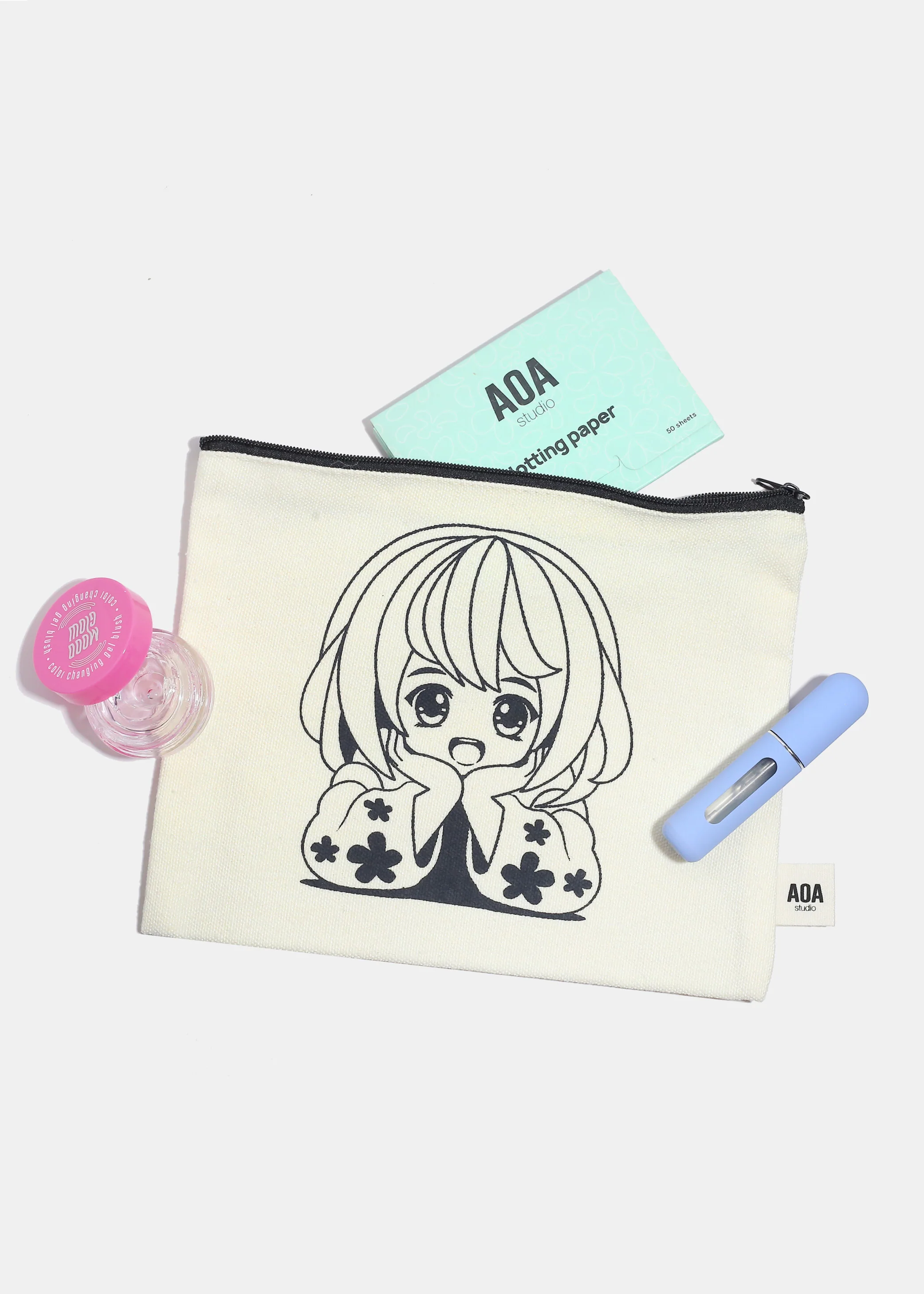 AOA Canvas Bag - Anime Girl - Mrs Treak