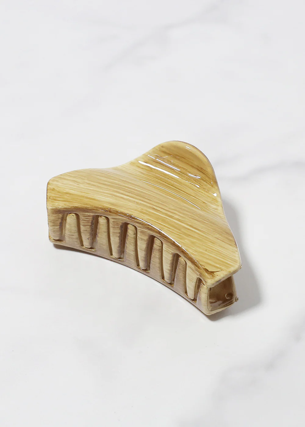 Wood Effect Hair Claw Clip - Mrs Treak