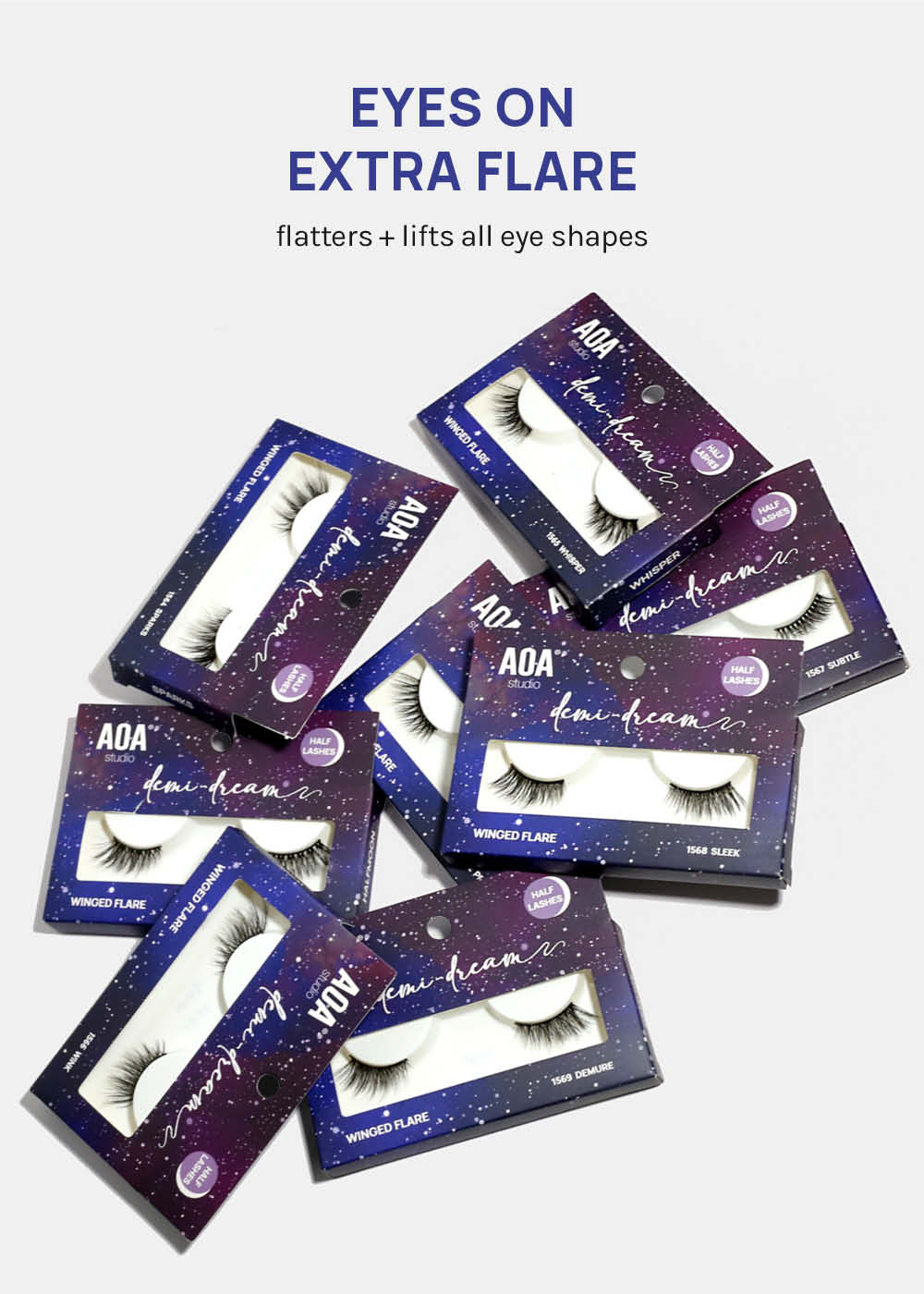 Demi-Dream Half Lashes �C Subtle - Mrs Treak