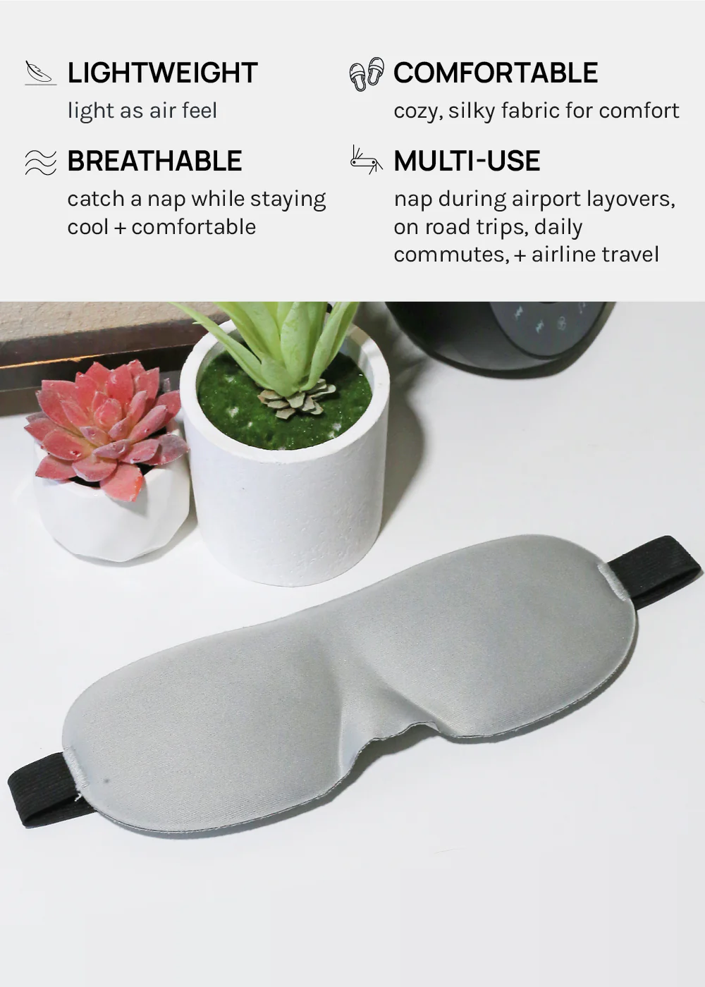 Official Key Items 3D Sleep Eye Mask - Mrs Treak